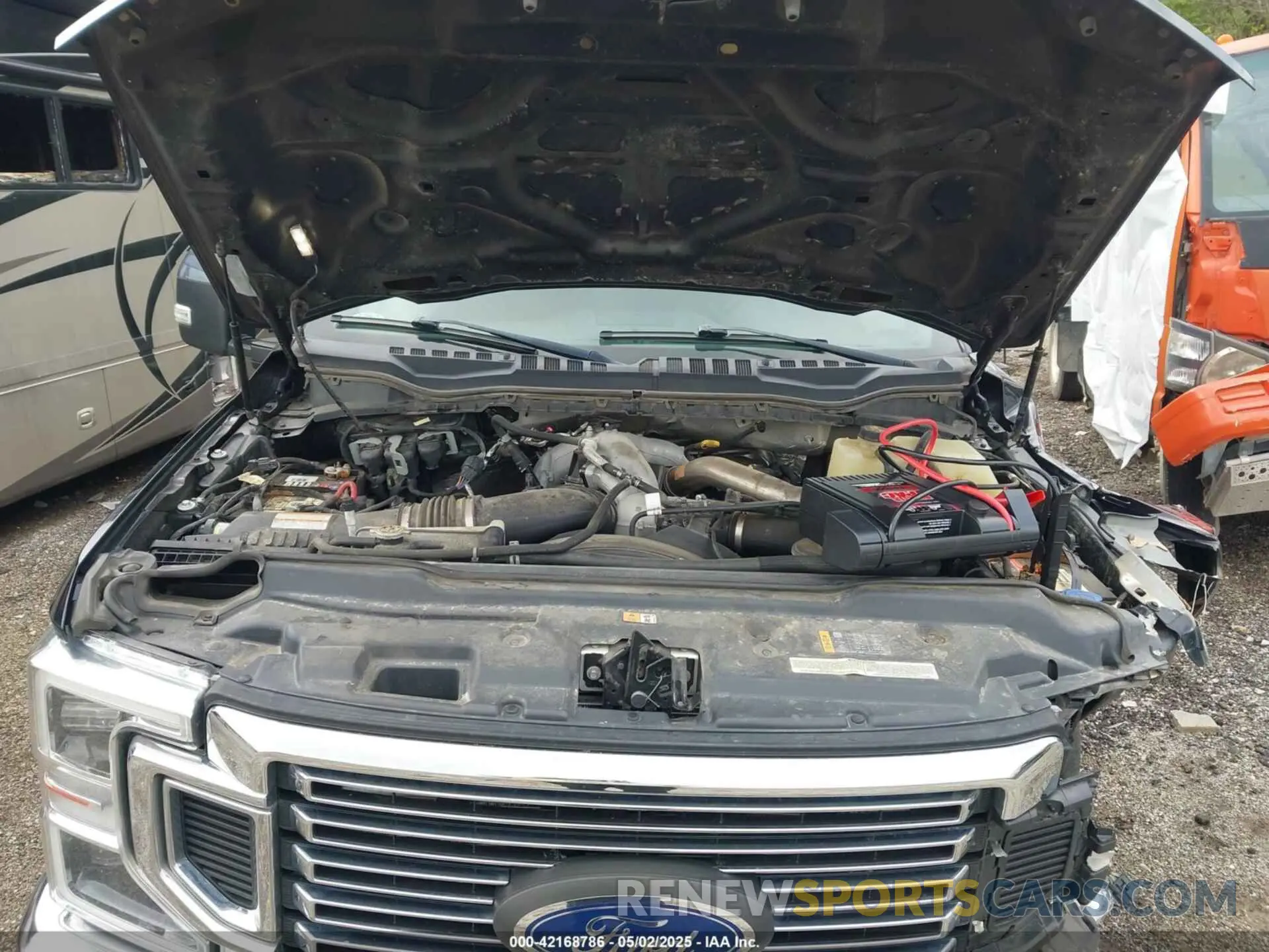9 Photograph of a damaged car 1FT8W3DT4MEC25568 FORD F-350 2021