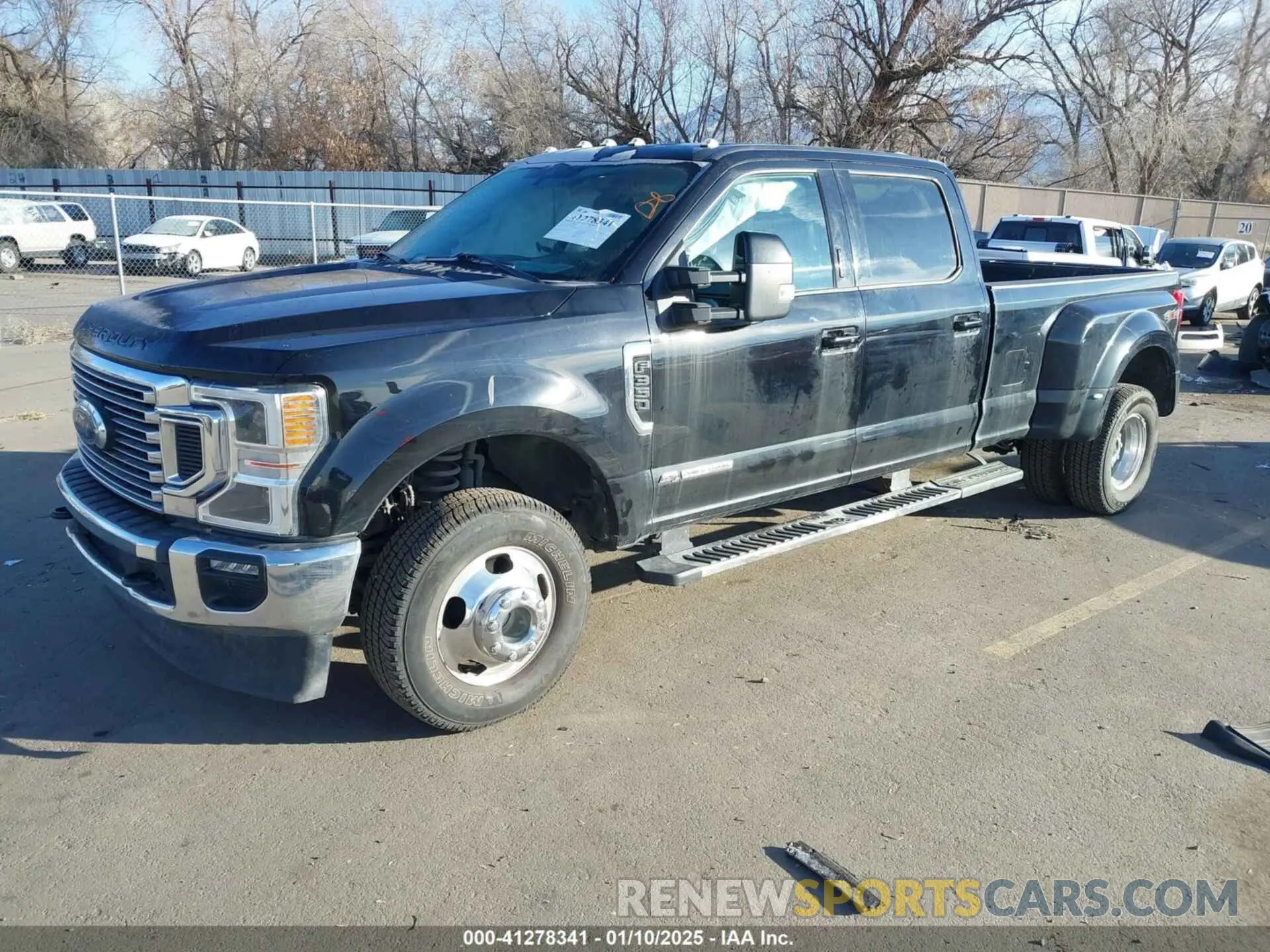 2 Photograph of a damaged car 1FT8W3DT9MEC95731 FORD F-350 2021