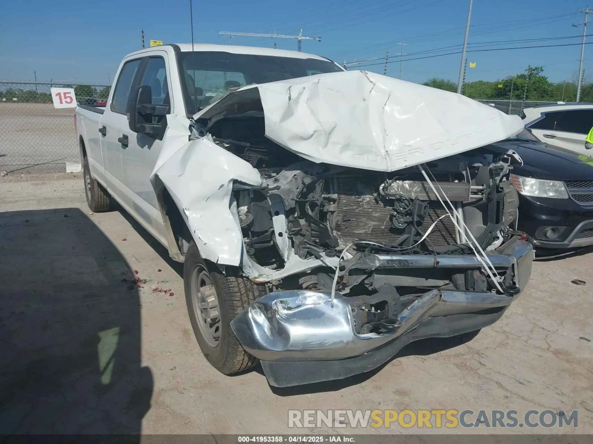 1 Photograph of a damaged car 1FT8W3A65NEG40012 FORD F-350 2022