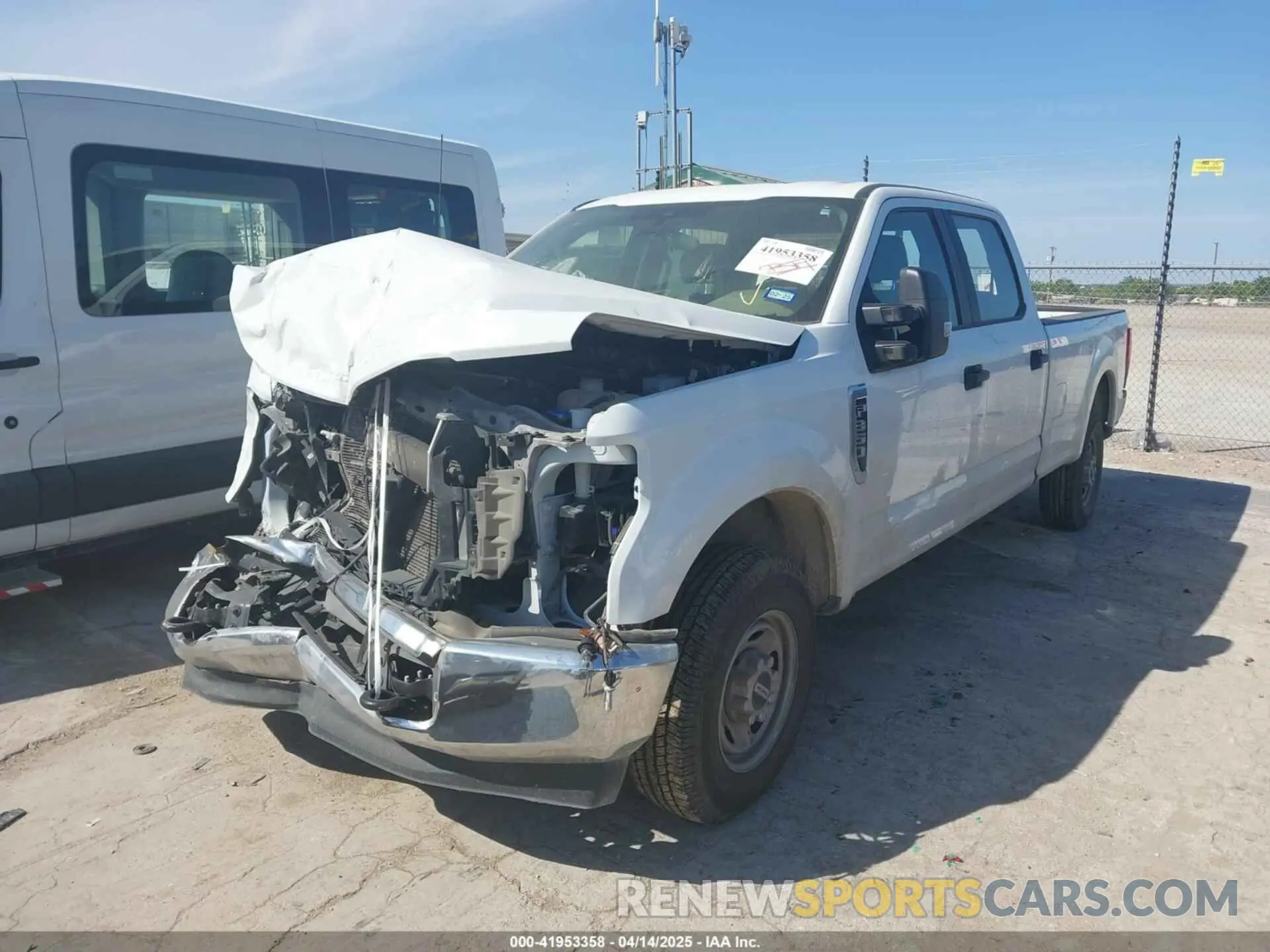 2 Photograph of a damaged car 1FT8W3A65NEG40012 FORD F-350 2022