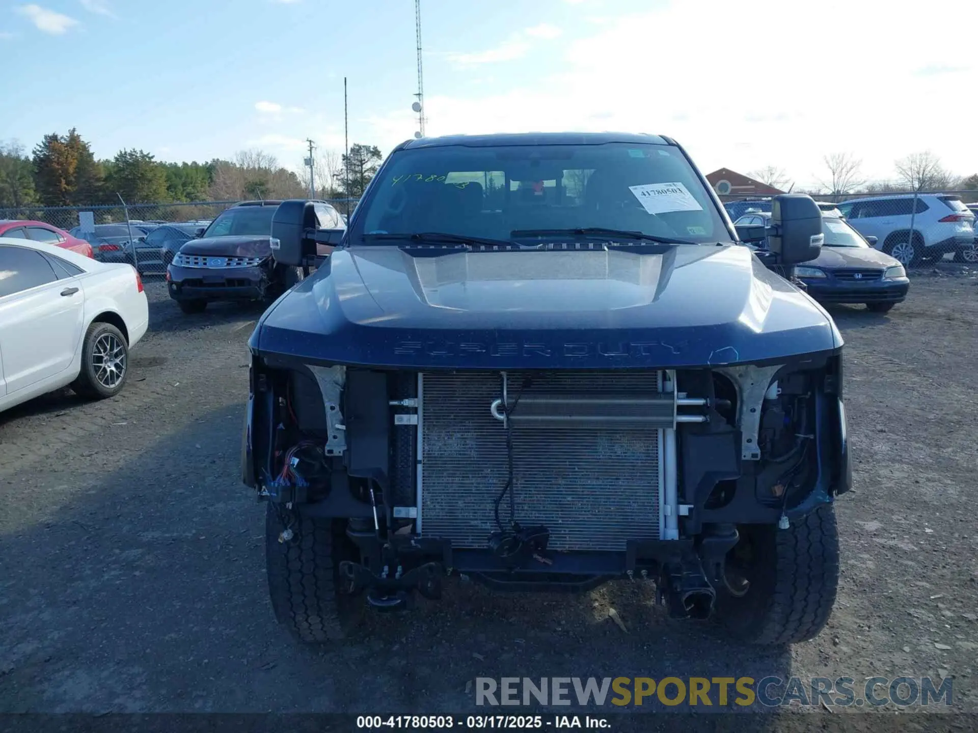 13 Photograph of a damaged car 1FT8W3BN8NEE33491 FORD F-350 2022