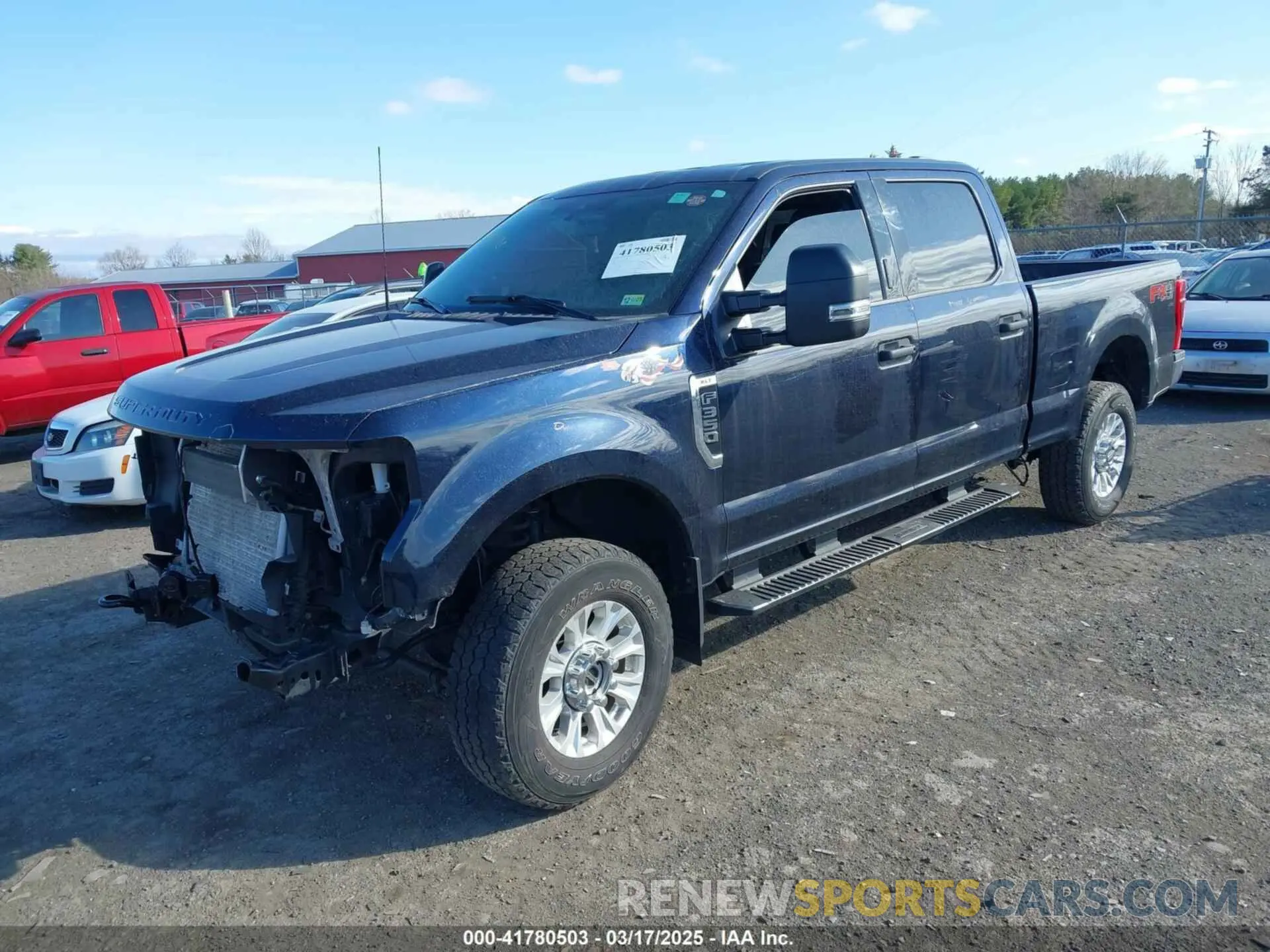 2 Photograph of a damaged car 1FT8W3BN8NEE33491 FORD F-350 2022
