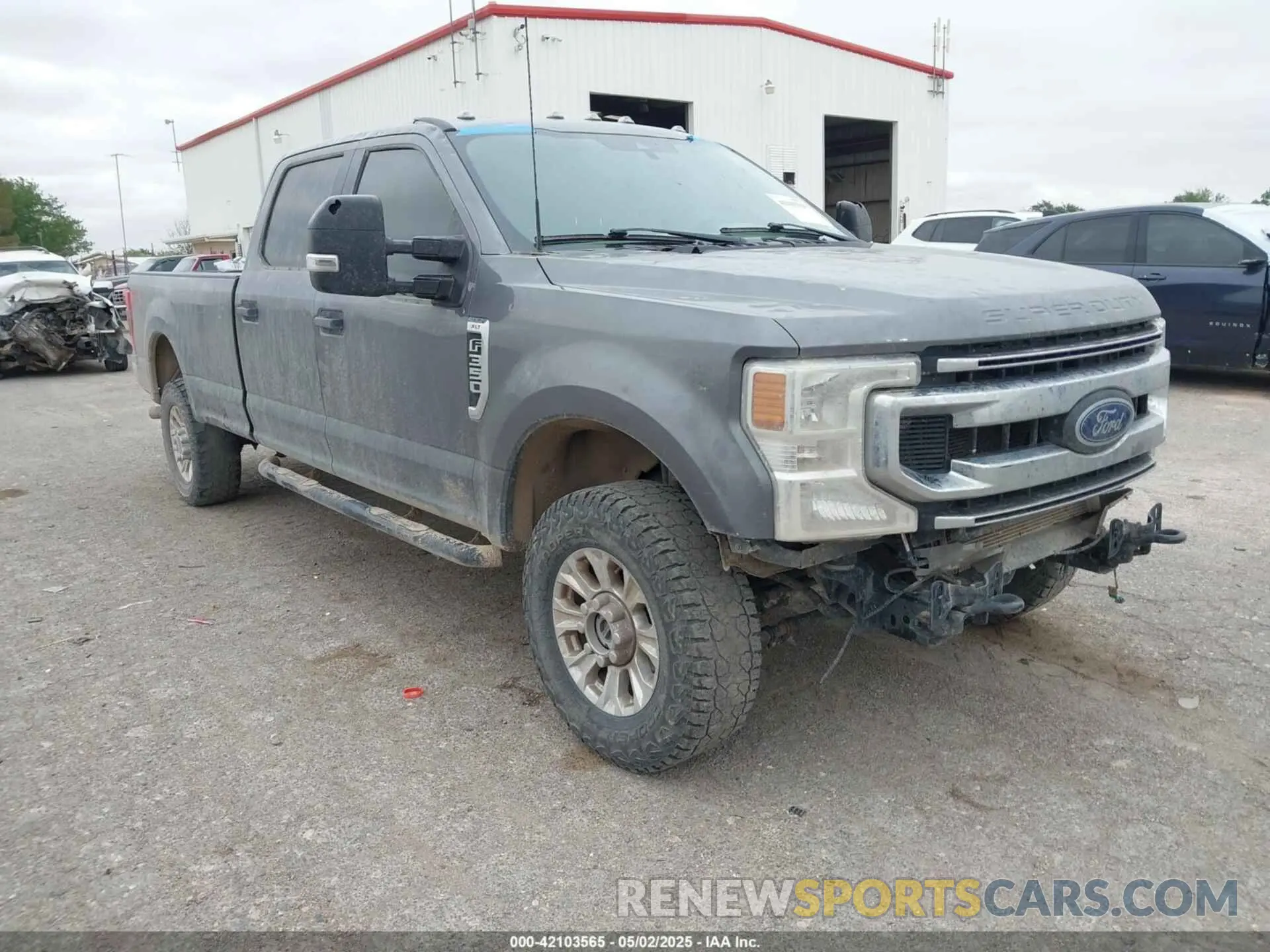 1 Photograph of a damaged car 1FT8W3BNXNED13708 FORD F-350 2022