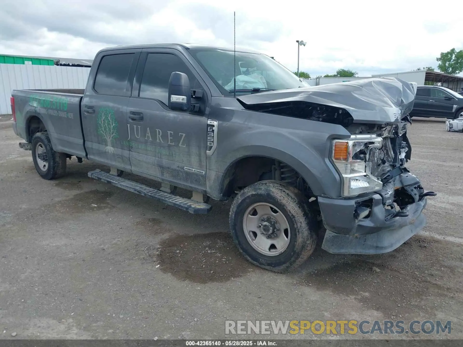 1 Photograph of a damaged car 1FT8W3BT2NED83427 FORD F-350 2022