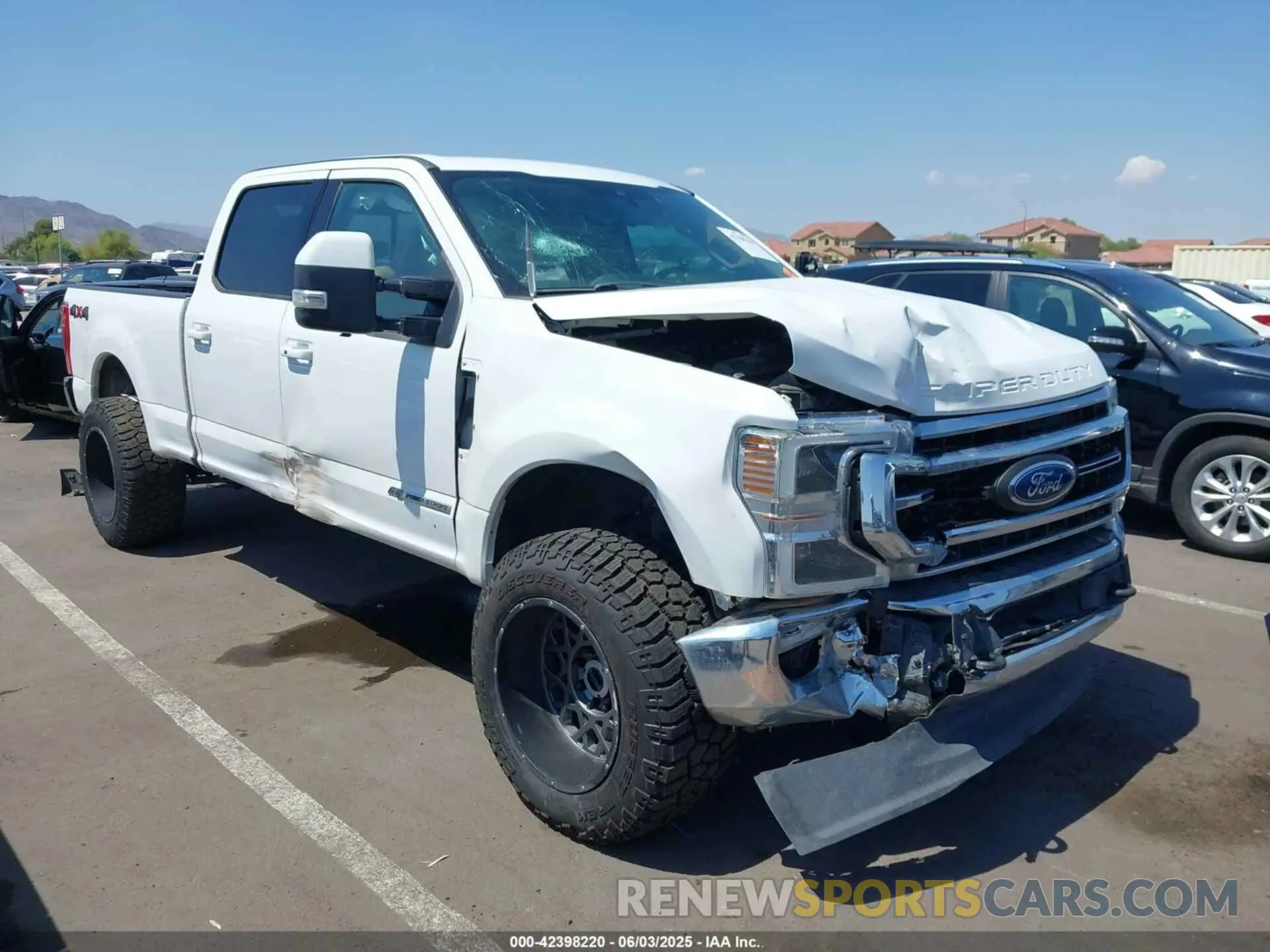 1 Photograph of a damaged car 1FT8W3BT6NEC26001 FORD F-350 2022