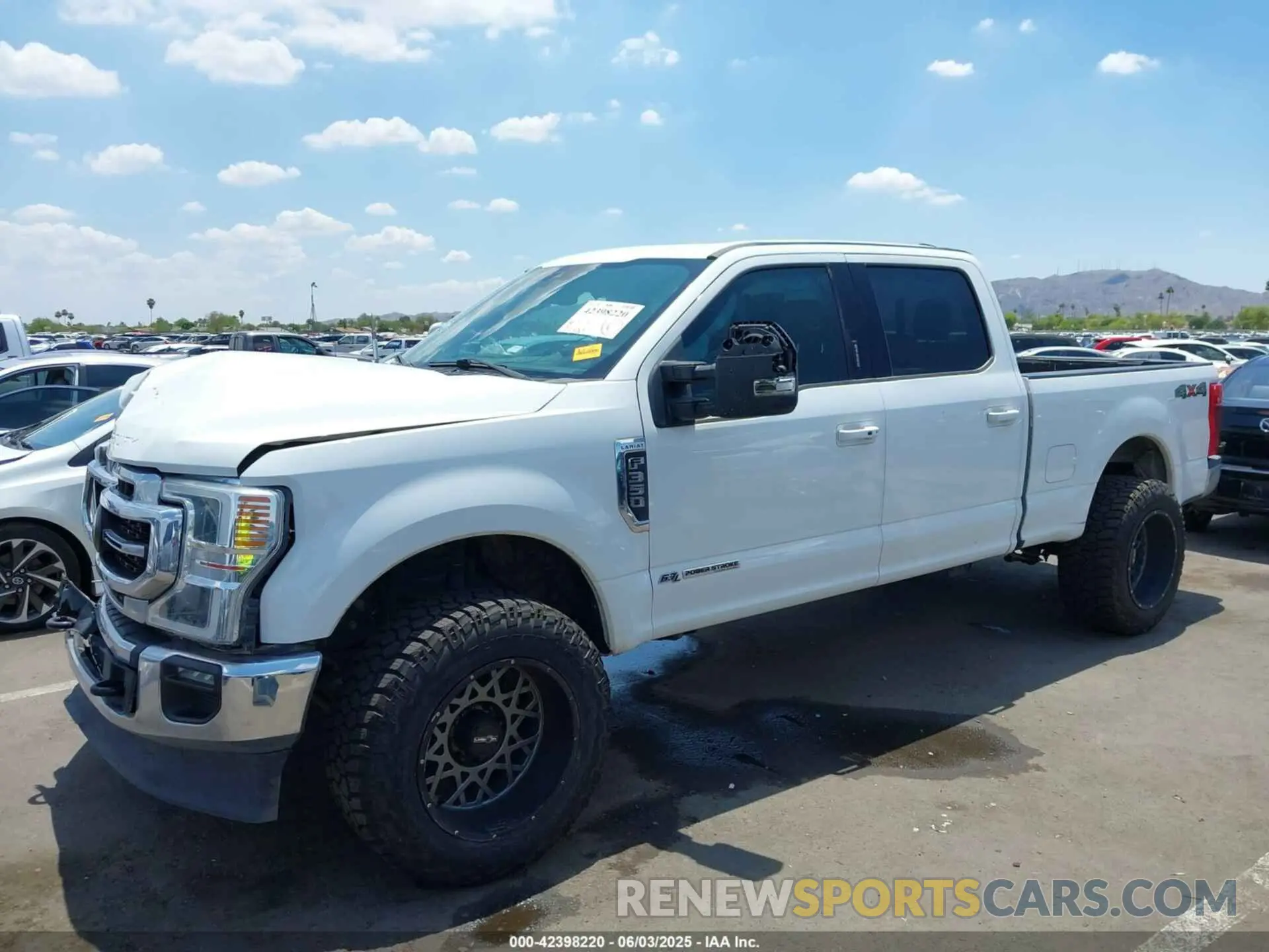 2 Photograph of a damaged car 1FT8W3BT6NEC26001 FORD F-350 2022