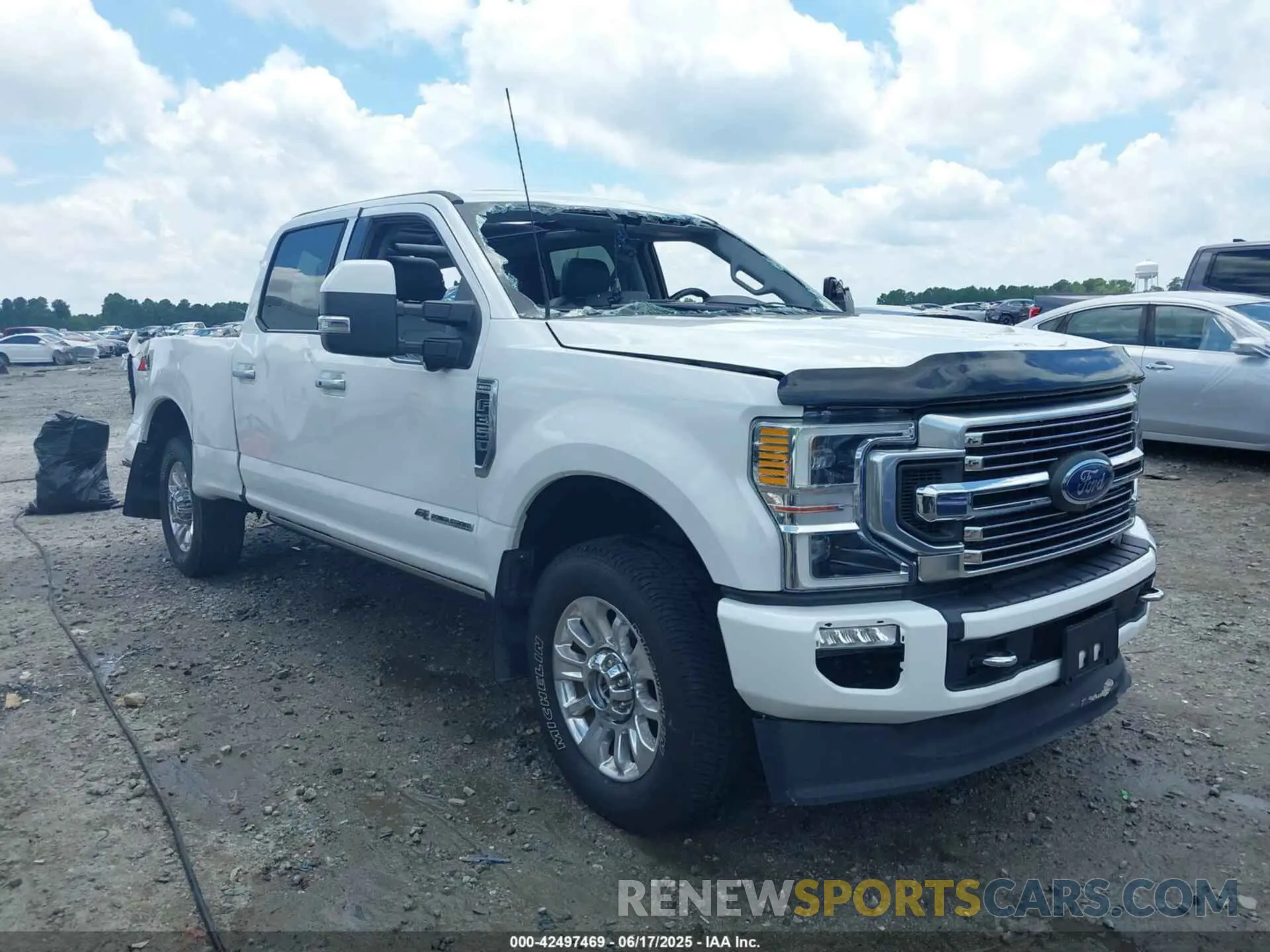 1 Photograph of a damaged car 1FT8W3BTXNEC05278 FORD F-350 2022