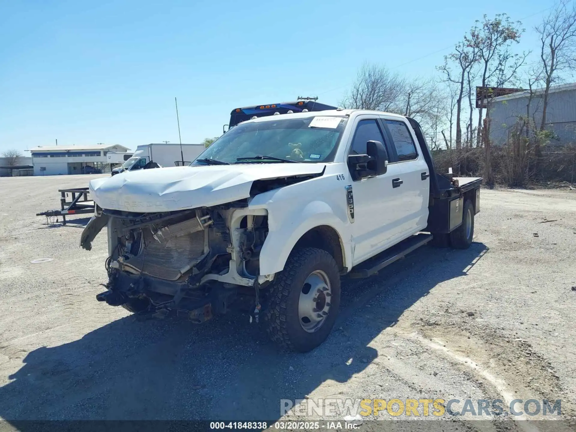 2 Photograph of a damaged car 1FT8W3C68NEE83511 FORD F-350 2022