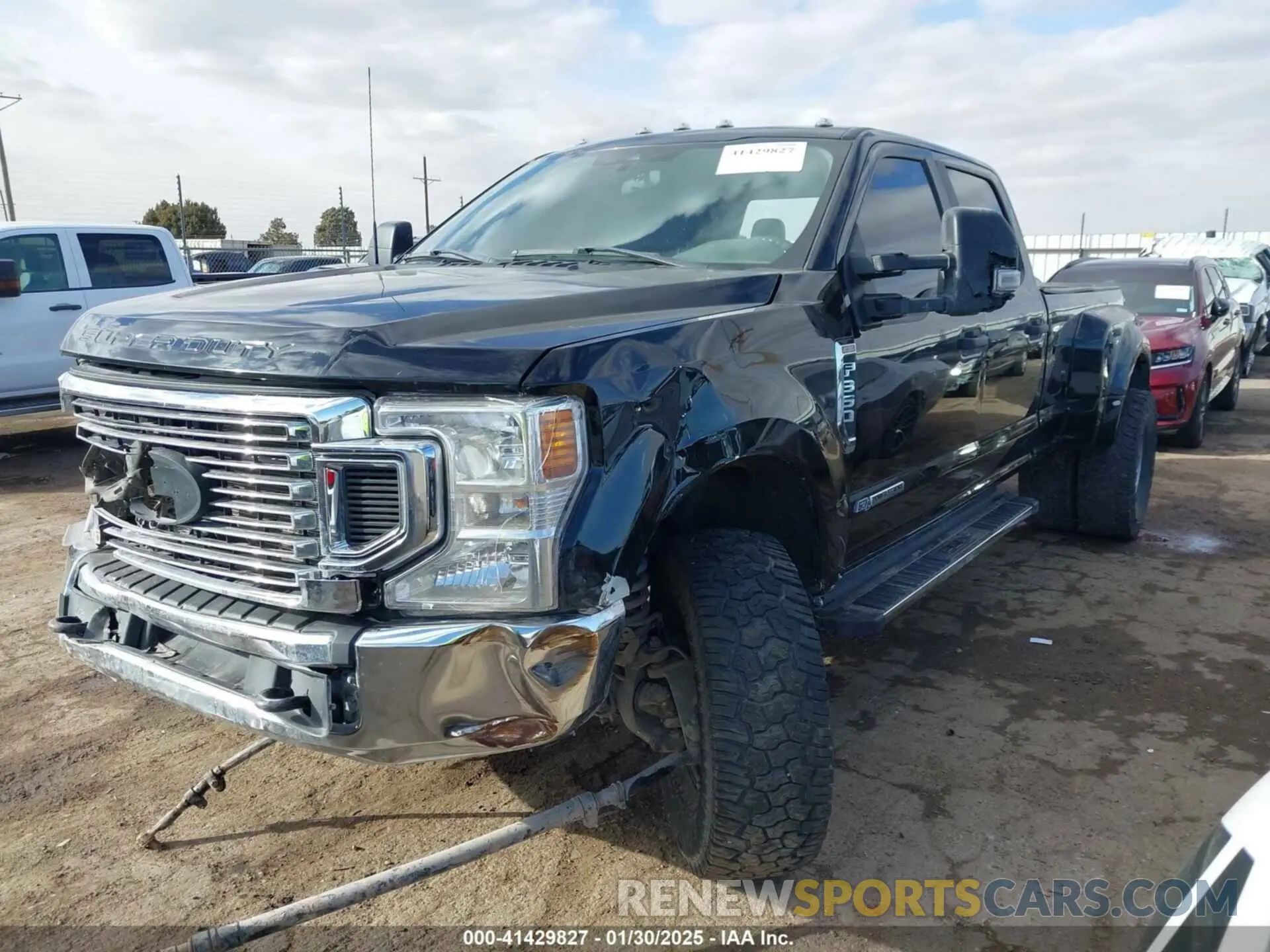 2 Photograph of a damaged car 1FT8W3DT5NED32033 FORD F-350 2022