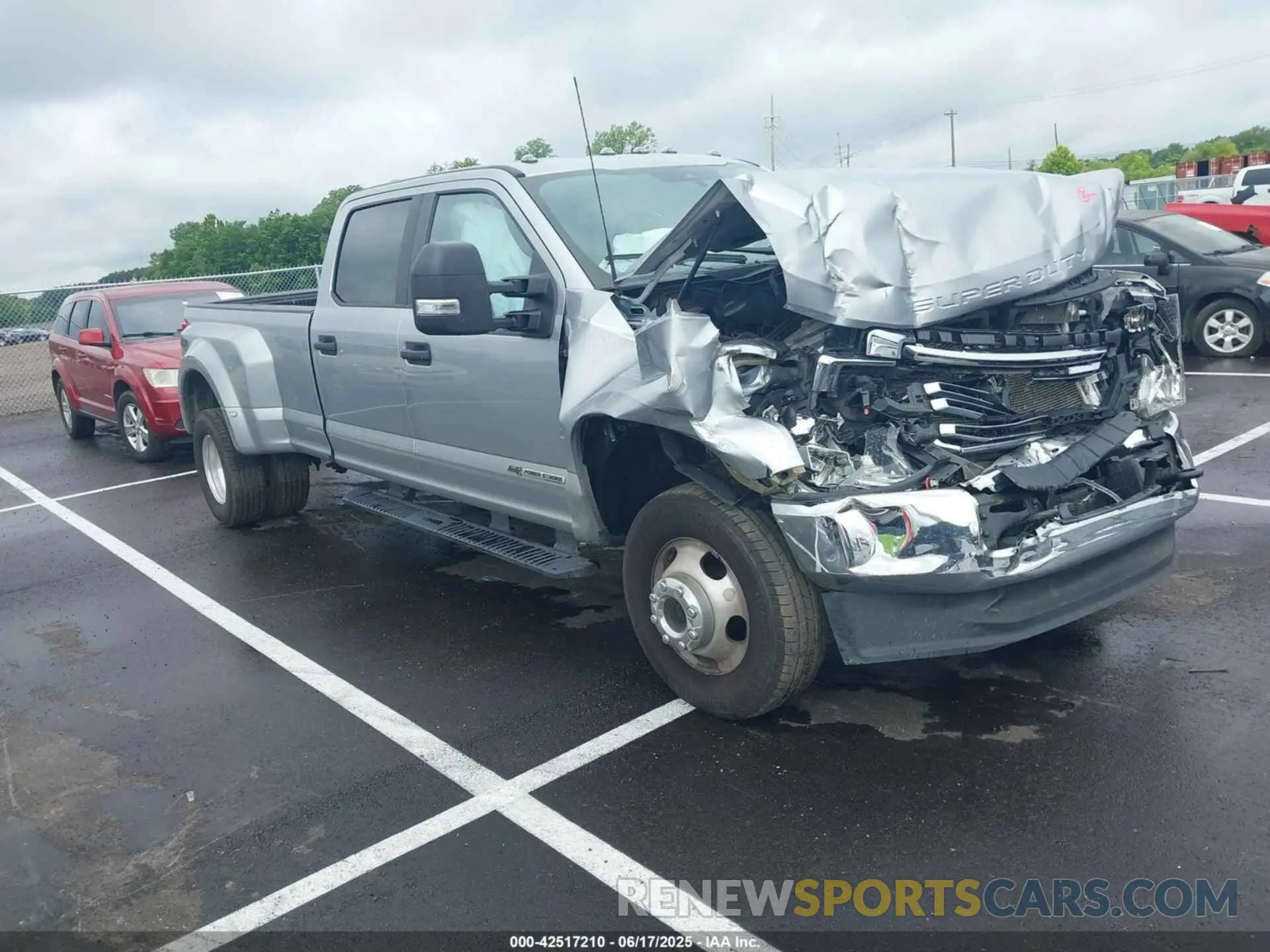 1 Photograph of a damaged car 1FT8W3DT5NEE76374 FORD F-350 2022