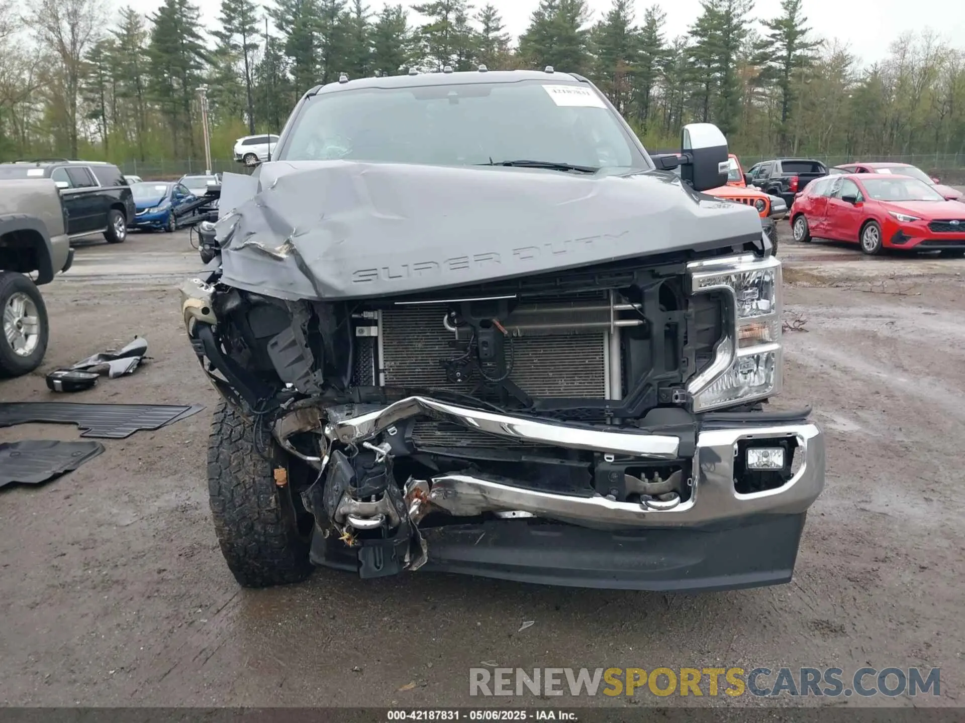 6 Photograph of a damaged car 1FT8X3BN7NEE11690 FORD F-350 2022