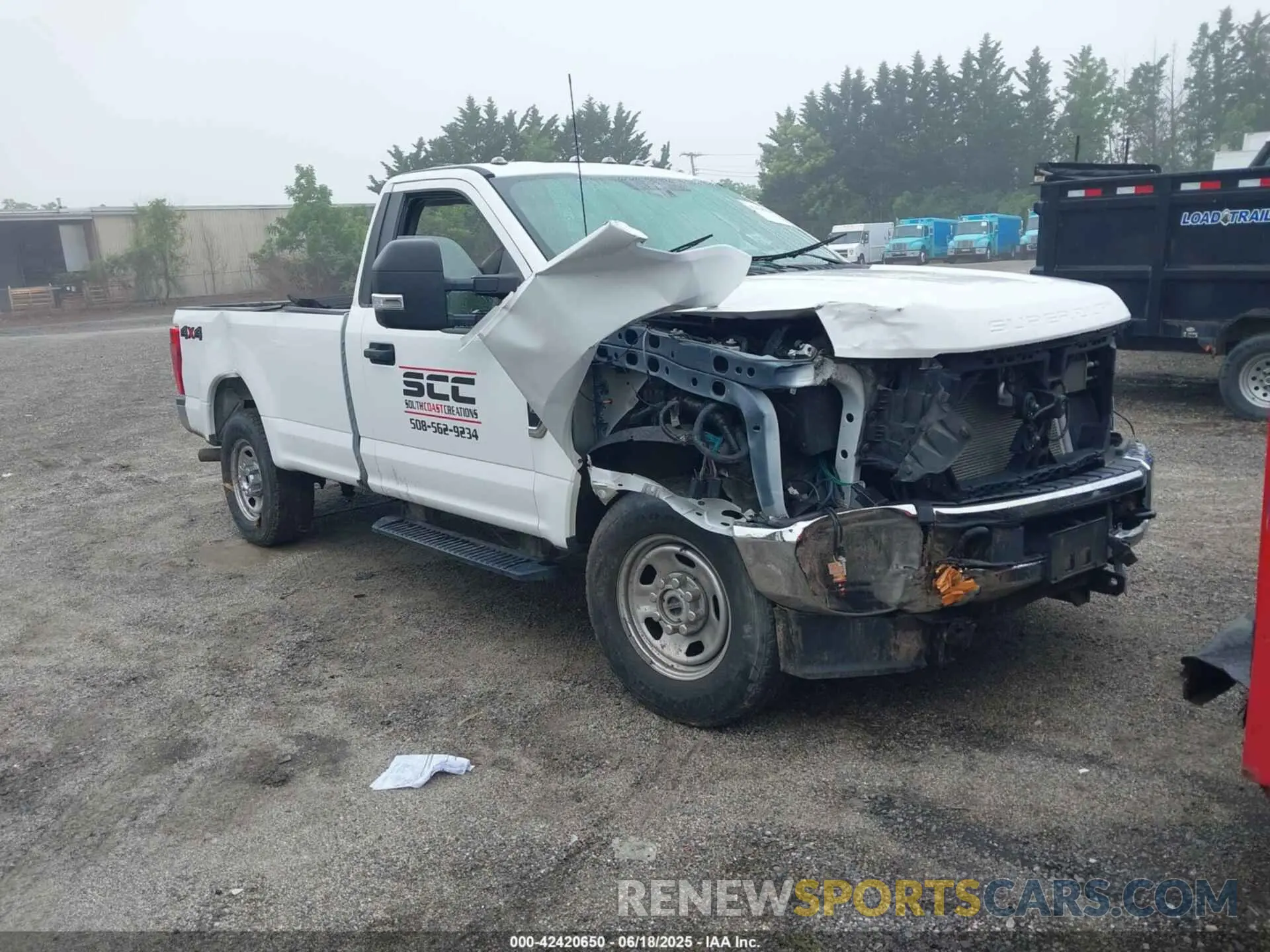 1 Photograph of a damaged car 1FTRF3B62NEC00753 FORD F-350 2022
