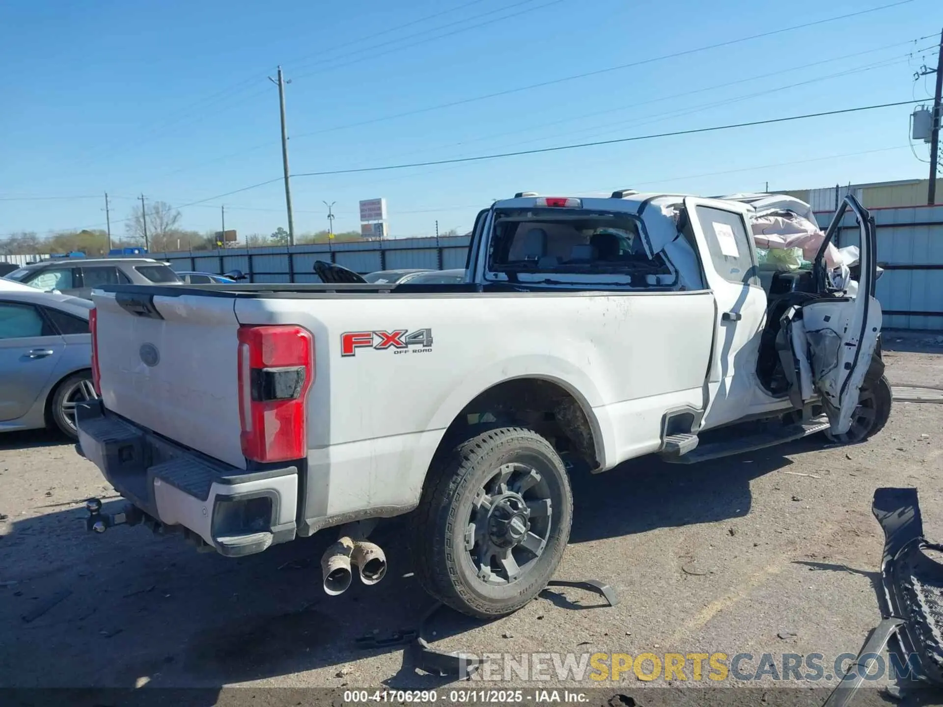 4 Photograph of a damaged car 1FT8W3BT0PED83199 FORD F-350 2023