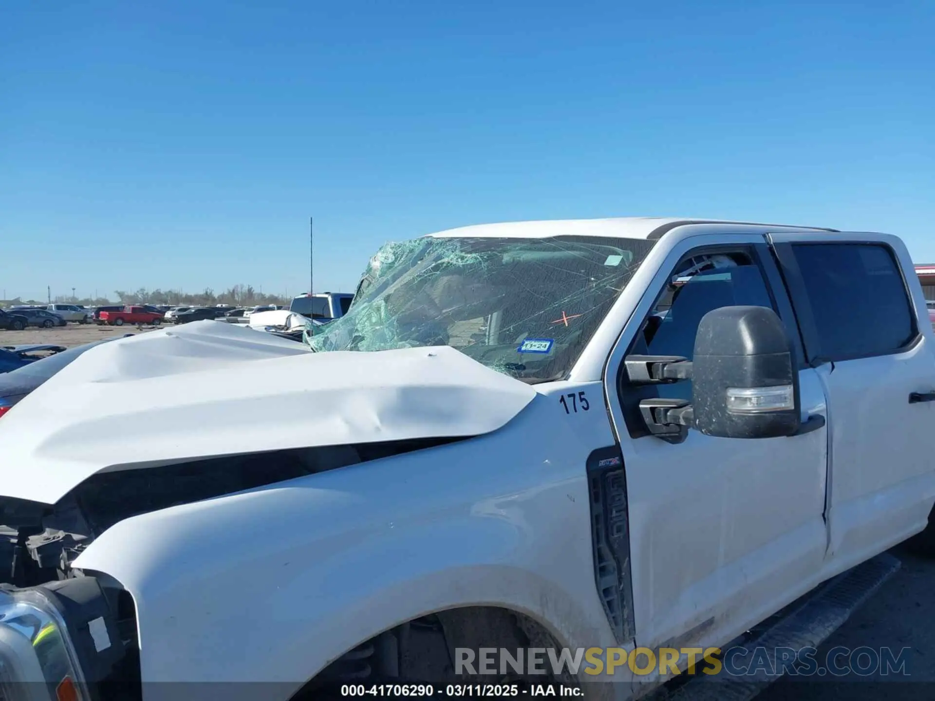 6 Photograph of a damaged car 1FT8W3BT0PED83199 FORD F-350 2023