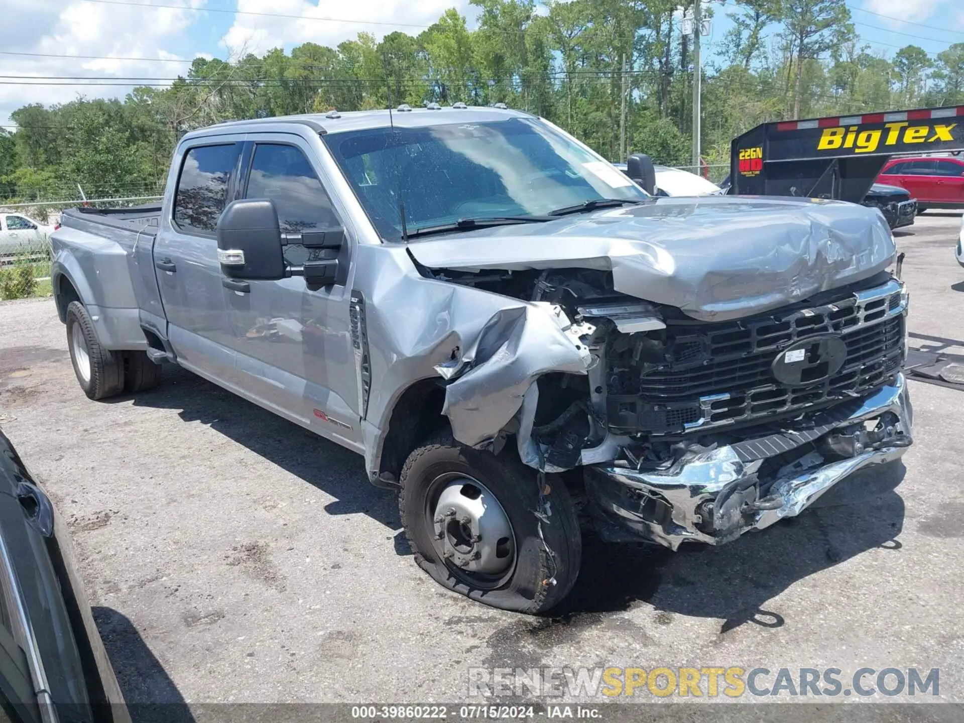 1 Photograph of a damaged car 1FT8W3DM8PEC20905 FORD F-350 2023
