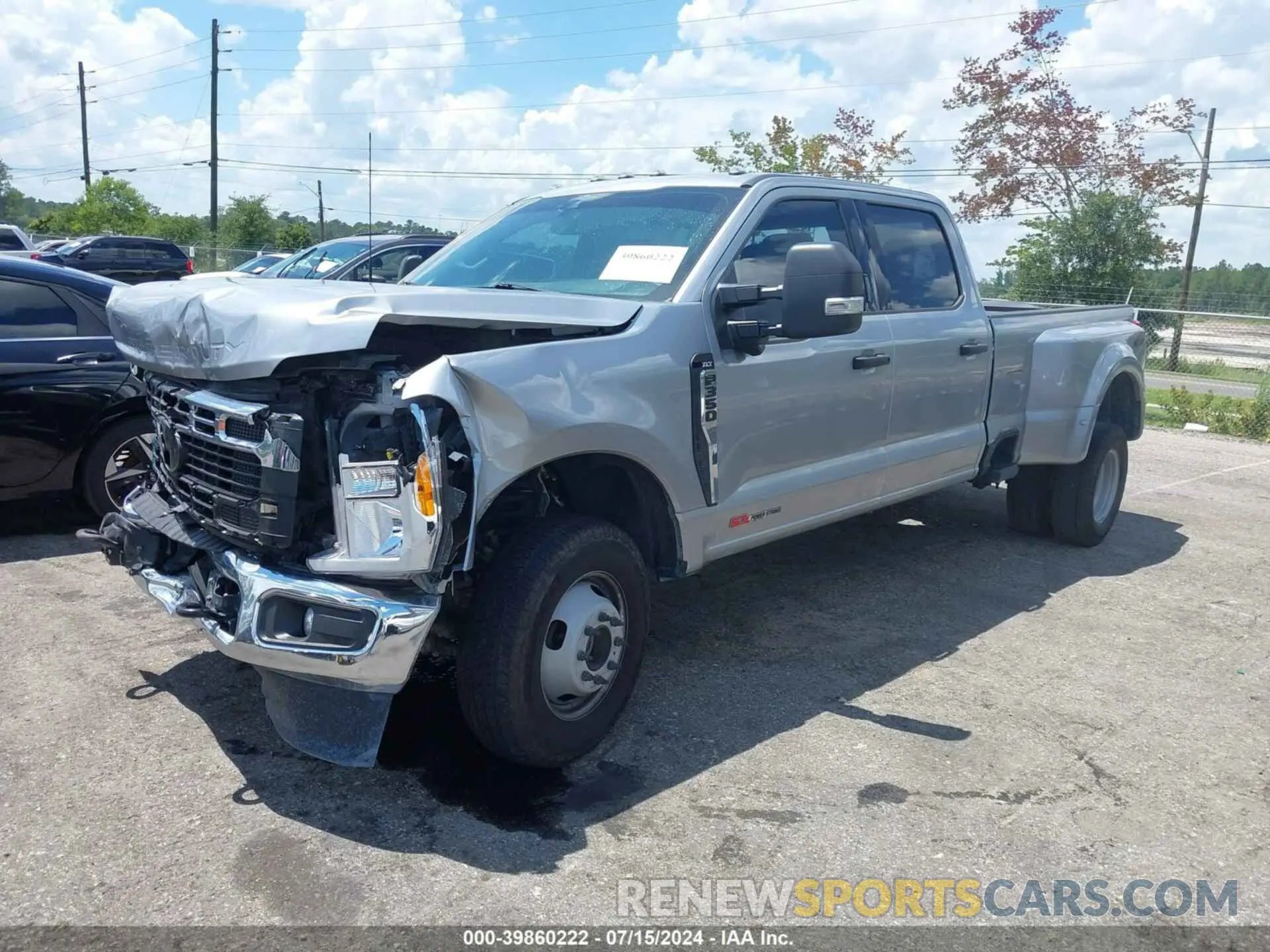 2 Photograph of a damaged car 1FT8W3DM8PEC20905 FORD F-350 2023