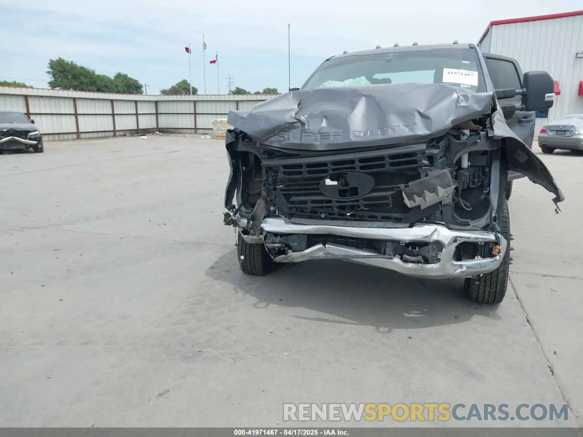12 Photograph of a damaged car 1FT8W3DT0PEE22337 FORD F-350 2023