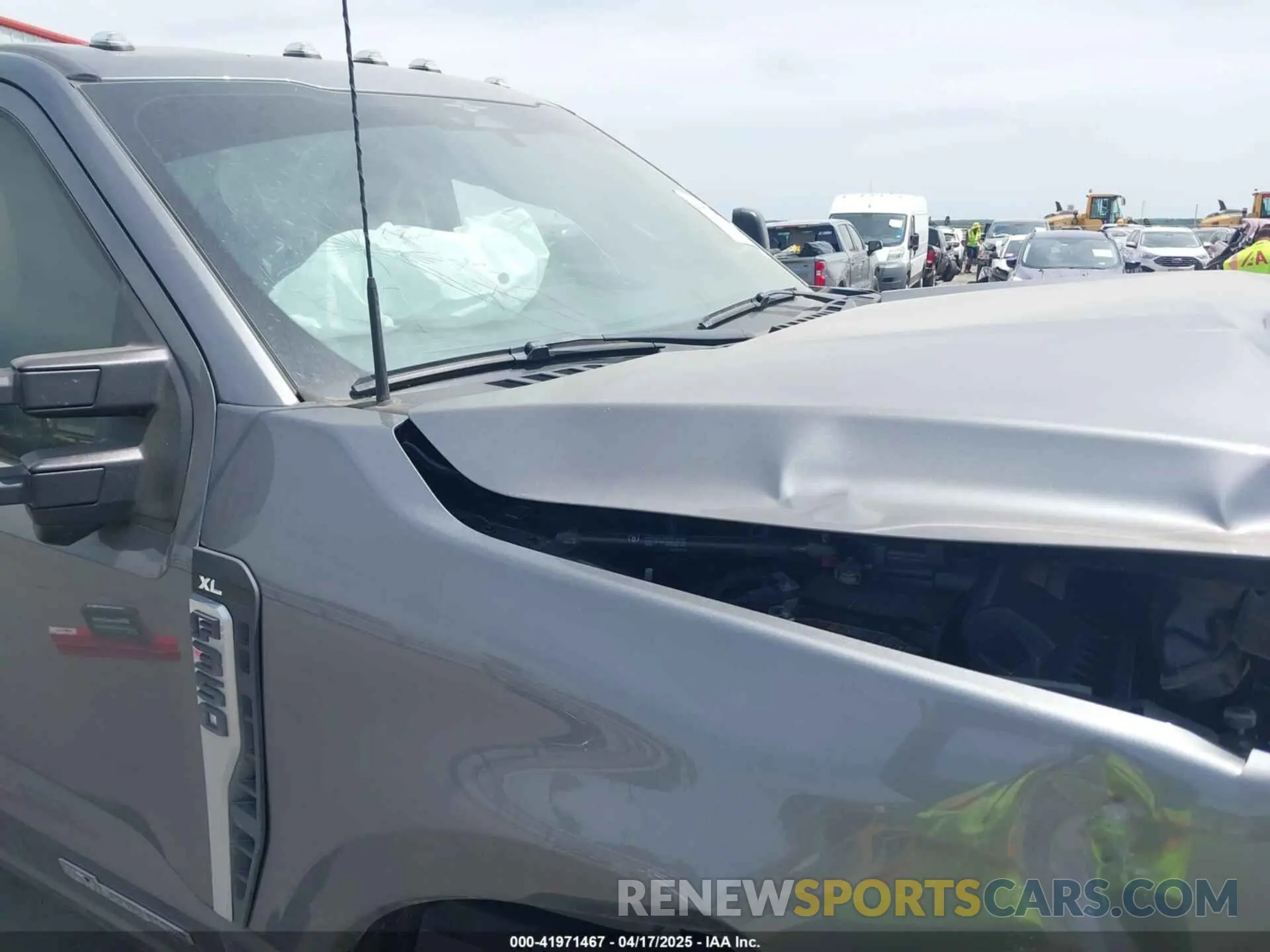 6 Photograph of a damaged car 1FT8W3DT0PEE22337 FORD F-350 2023