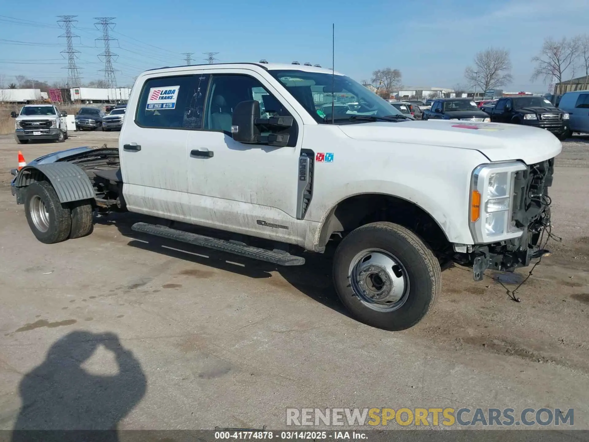 1 Photograph of a damaged car 1FT8W3DT1PEC85117 FORD F-350 2023