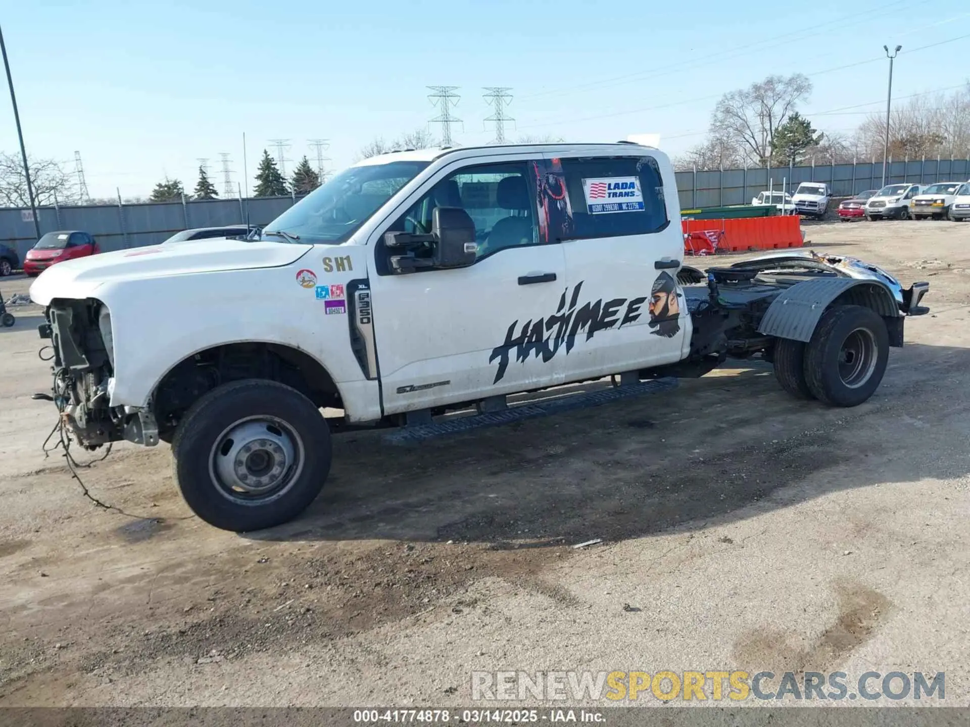 2 Photograph of a damaged car 1FT8W3DT1PEC85117 FORD F-350 2023