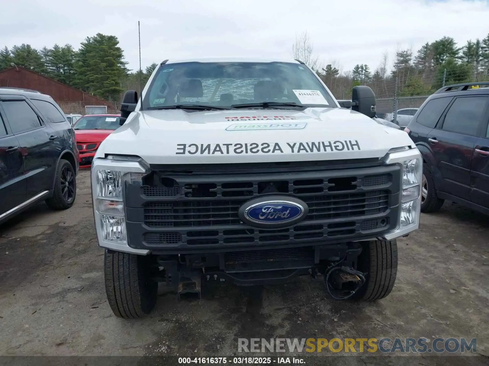 12 Photograph of a damaged car 1FT8X3BA0PED52594 FORD F-350 2023
