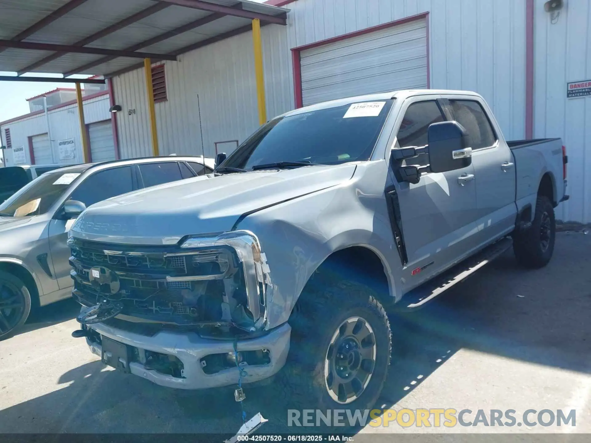 2 Photograph of a damaged car 1FT8W3BM3RED90868 FORD F-350 2024