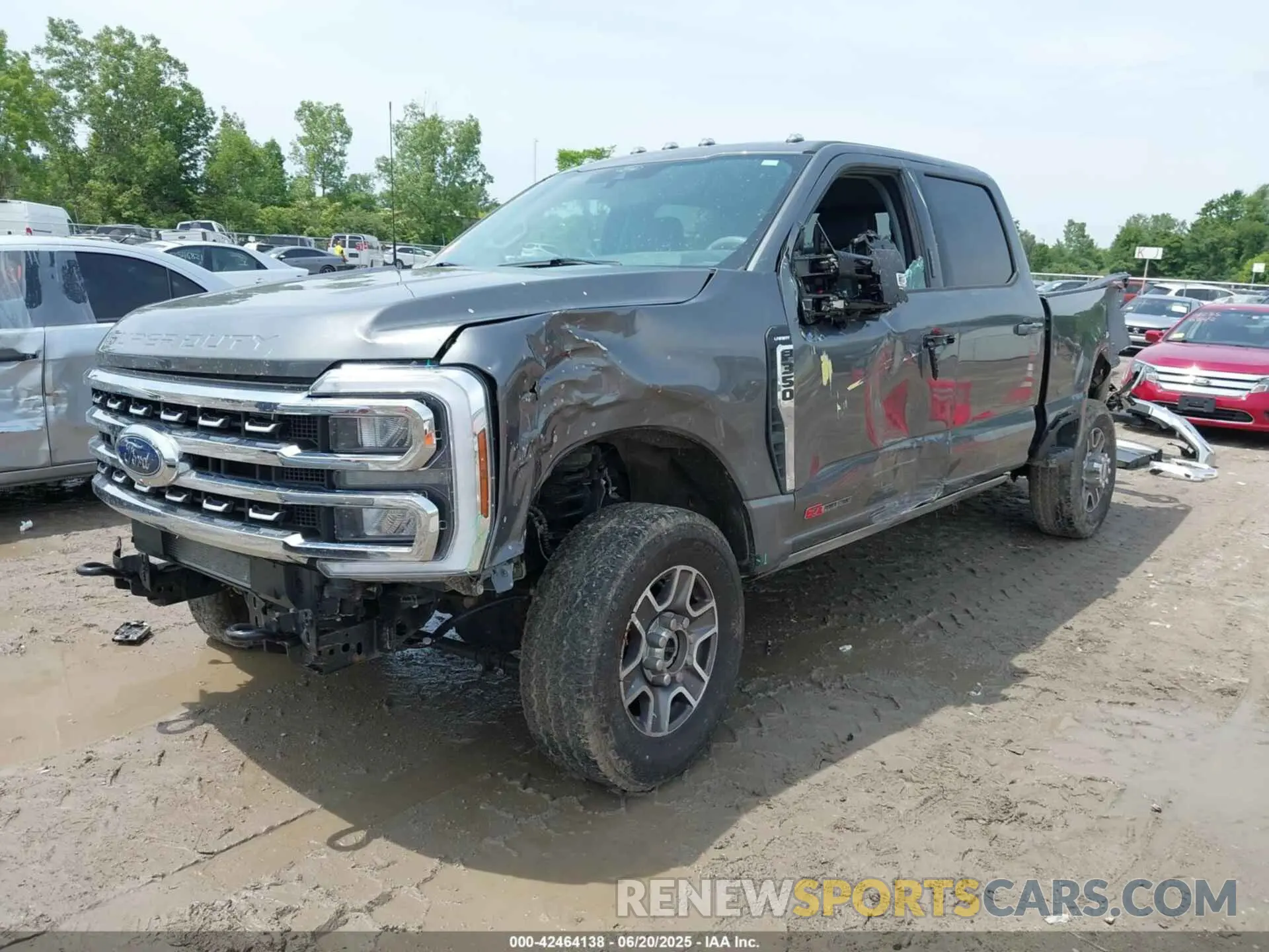 2 Photograph of a damaged car 1FT8W3BM4REE29337 FORD F-350 2024