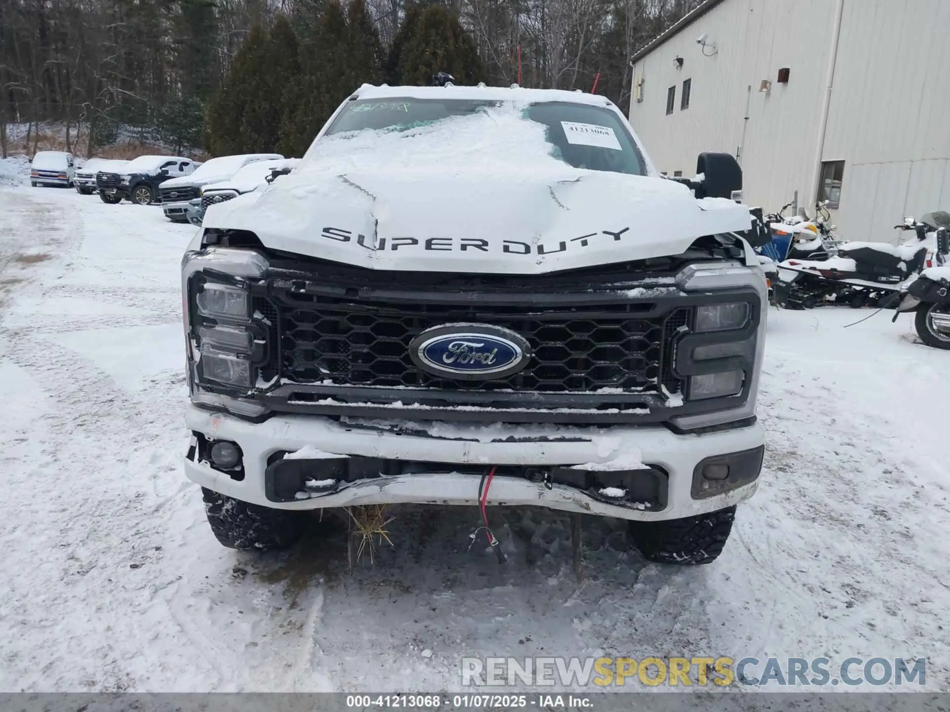 12 Photograph of a damaged car 1FT8W3BN7REC54056 FORD F-350 2024
