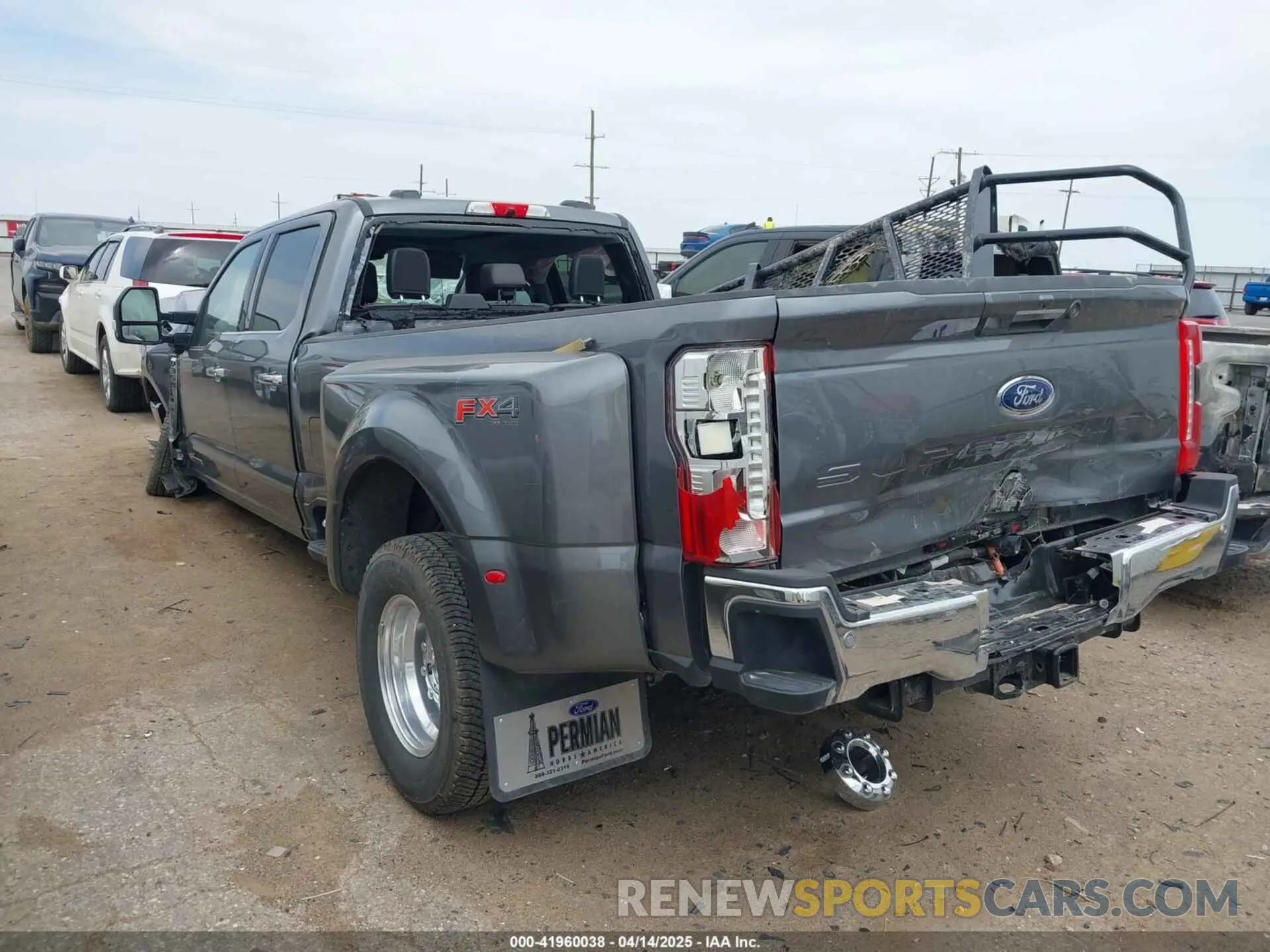 3 Photograph of a damaged car 1FT8W3DM7RED99523 FORD F-350 2024