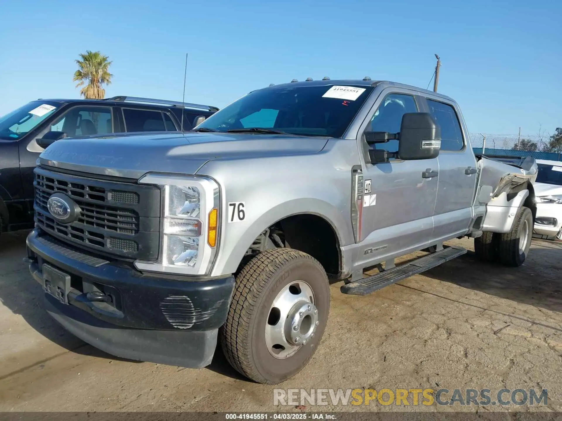 2 Photograph of a damaged car 1FT8W3DT3REE05440 FORD F-350 2024