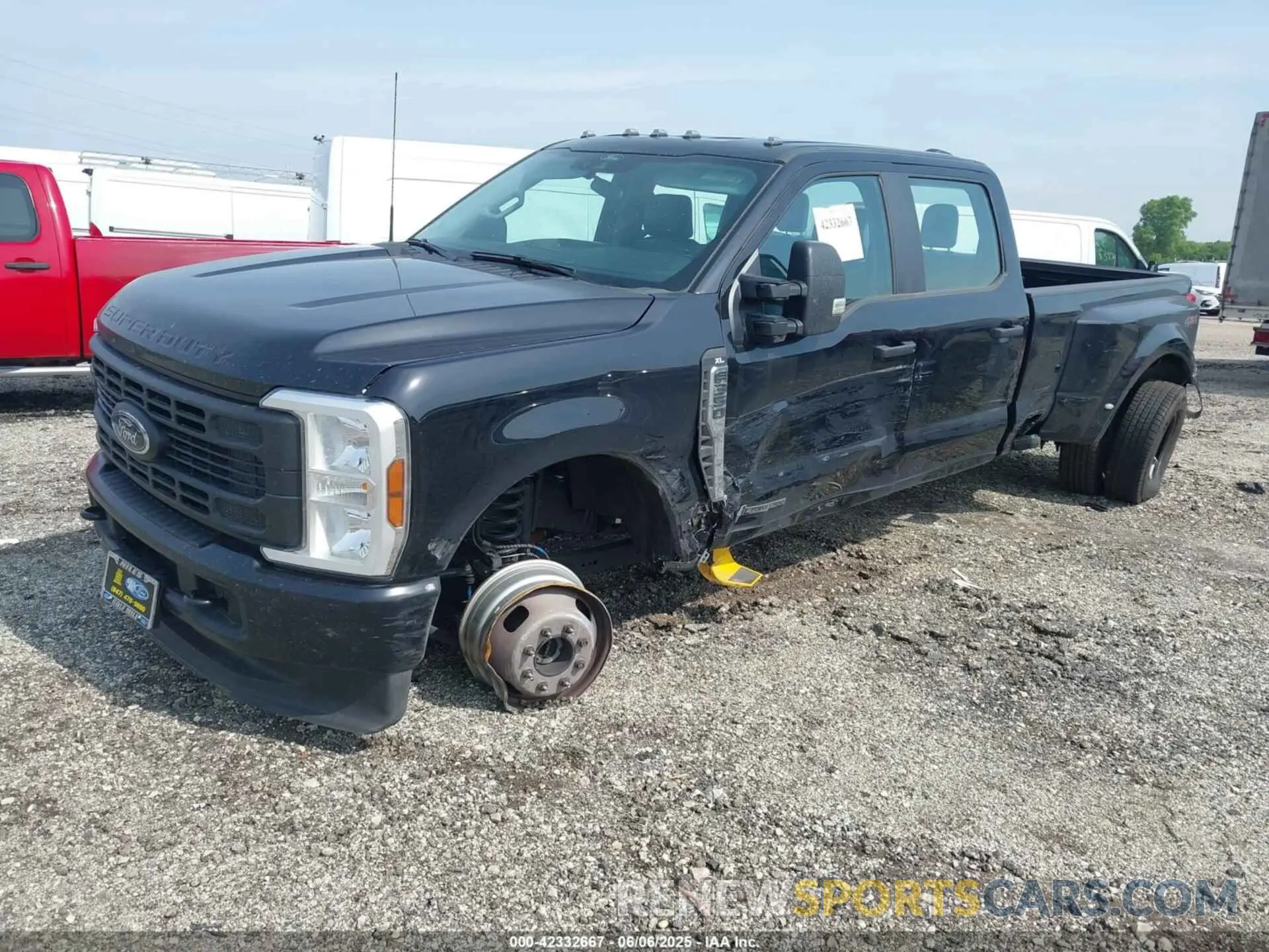 2 Photograph of a damaged car 1FT8W3DT8REF89533 FORD F-350 2024