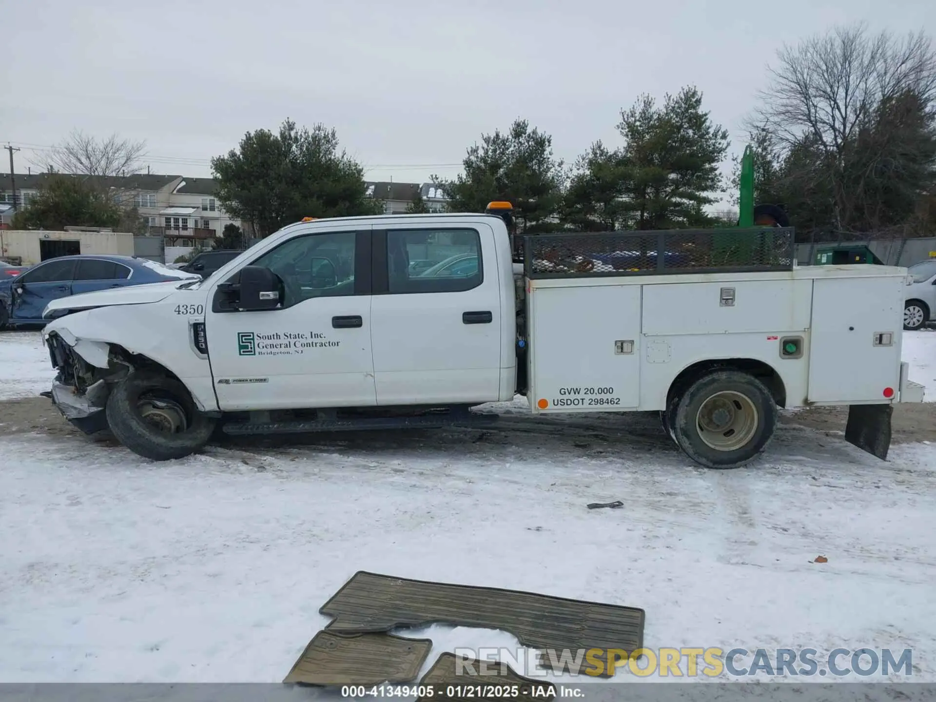 14 Photograph of a damaged car 1FD8W3HT8KEF61632 FORD F-350 CHASSIS 2019