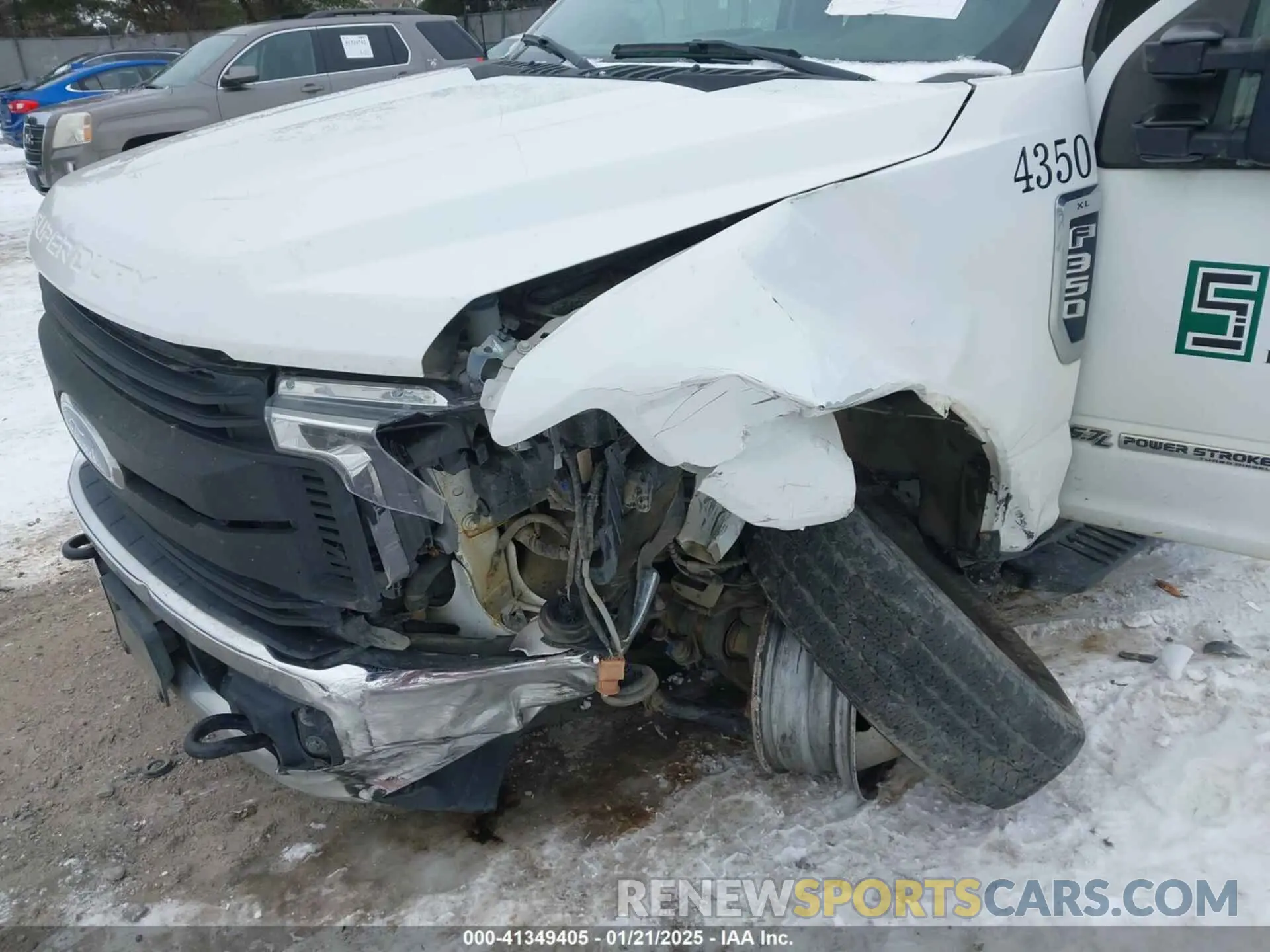 6 Photograph of a damaged car 1FD8W3HT8KEF61632 FORD F-350 CHASSIS 2019