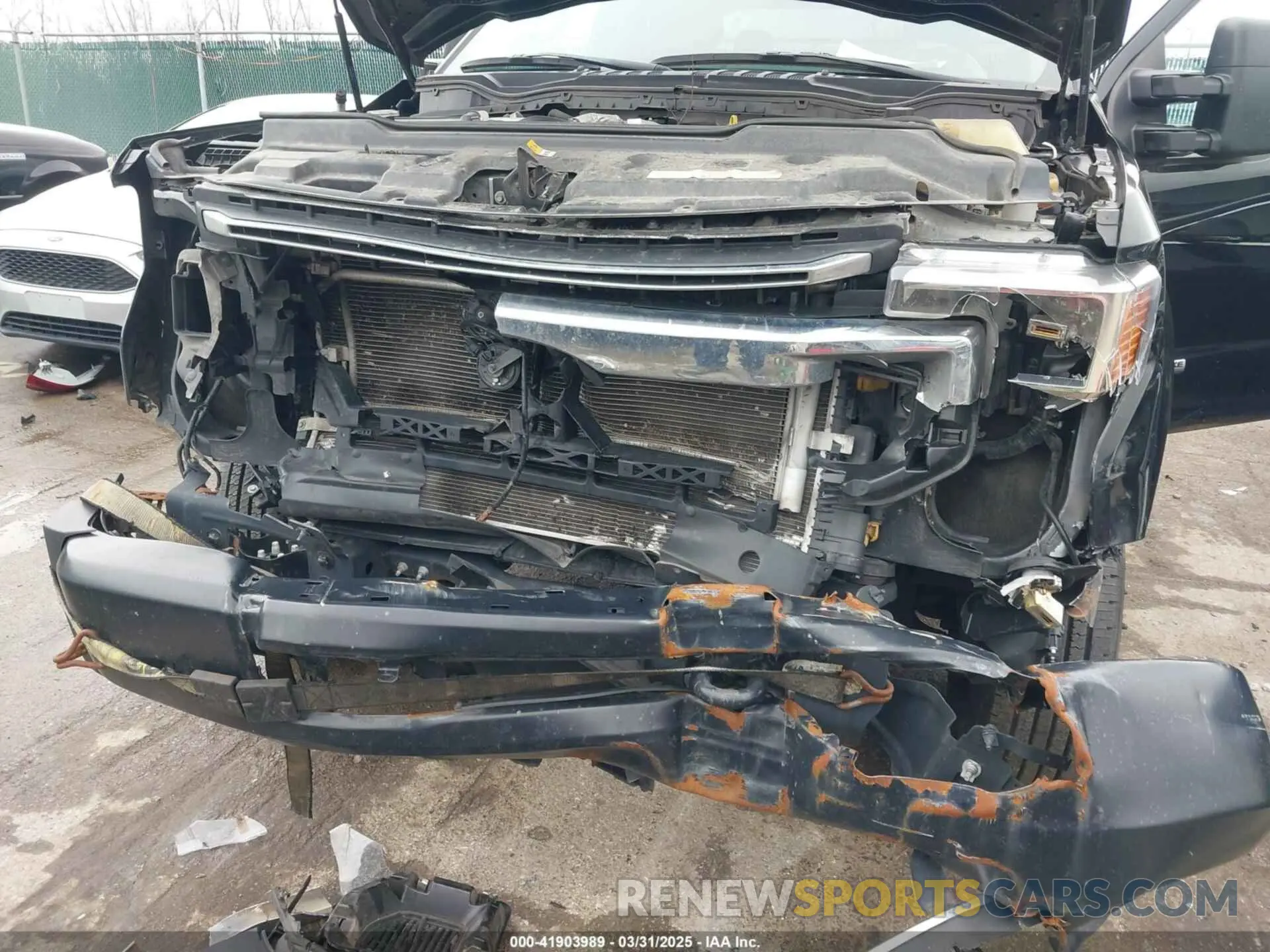 11 Photograph of a damaged car 1FD8W3HT5NED69265 FORD F-350 CHASSIS 2022