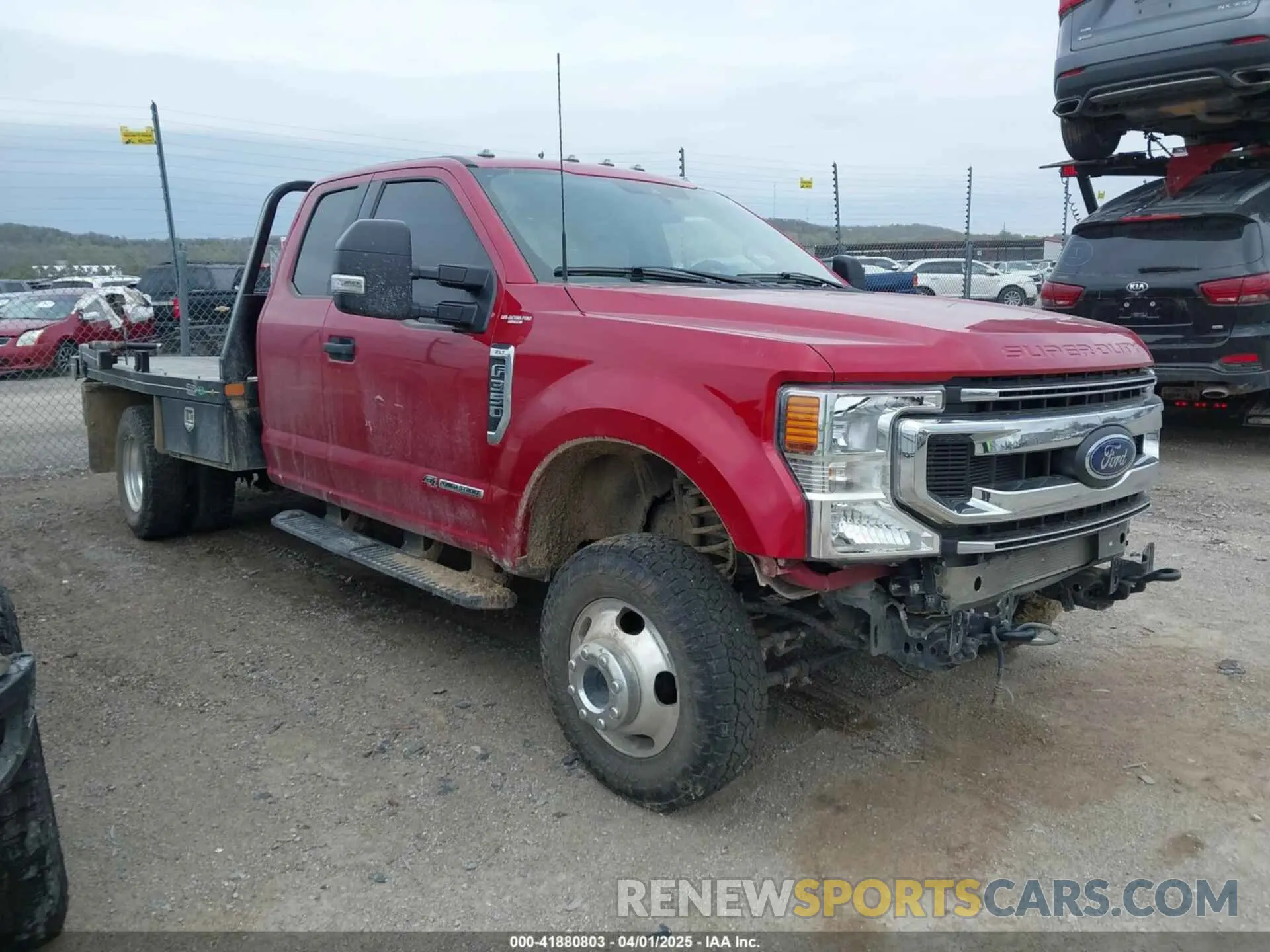 1 Photograph of a damaged car 1FD8X3HT4NEF46451 FORD F-350 CHASSIS 2022