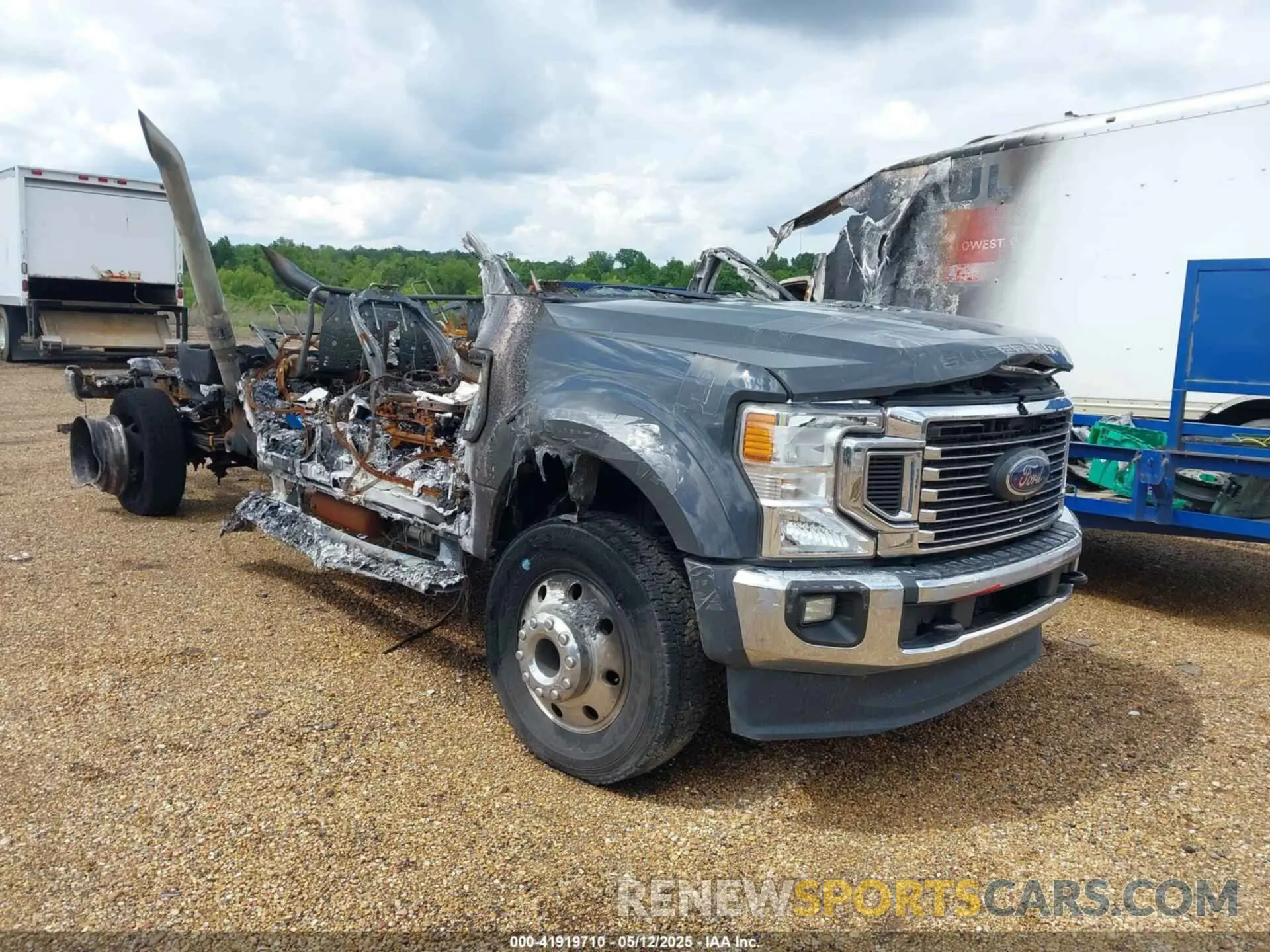 1 Photograph of a damaged car 1FT8W4DT1MEC37442 FORD F-450 2021