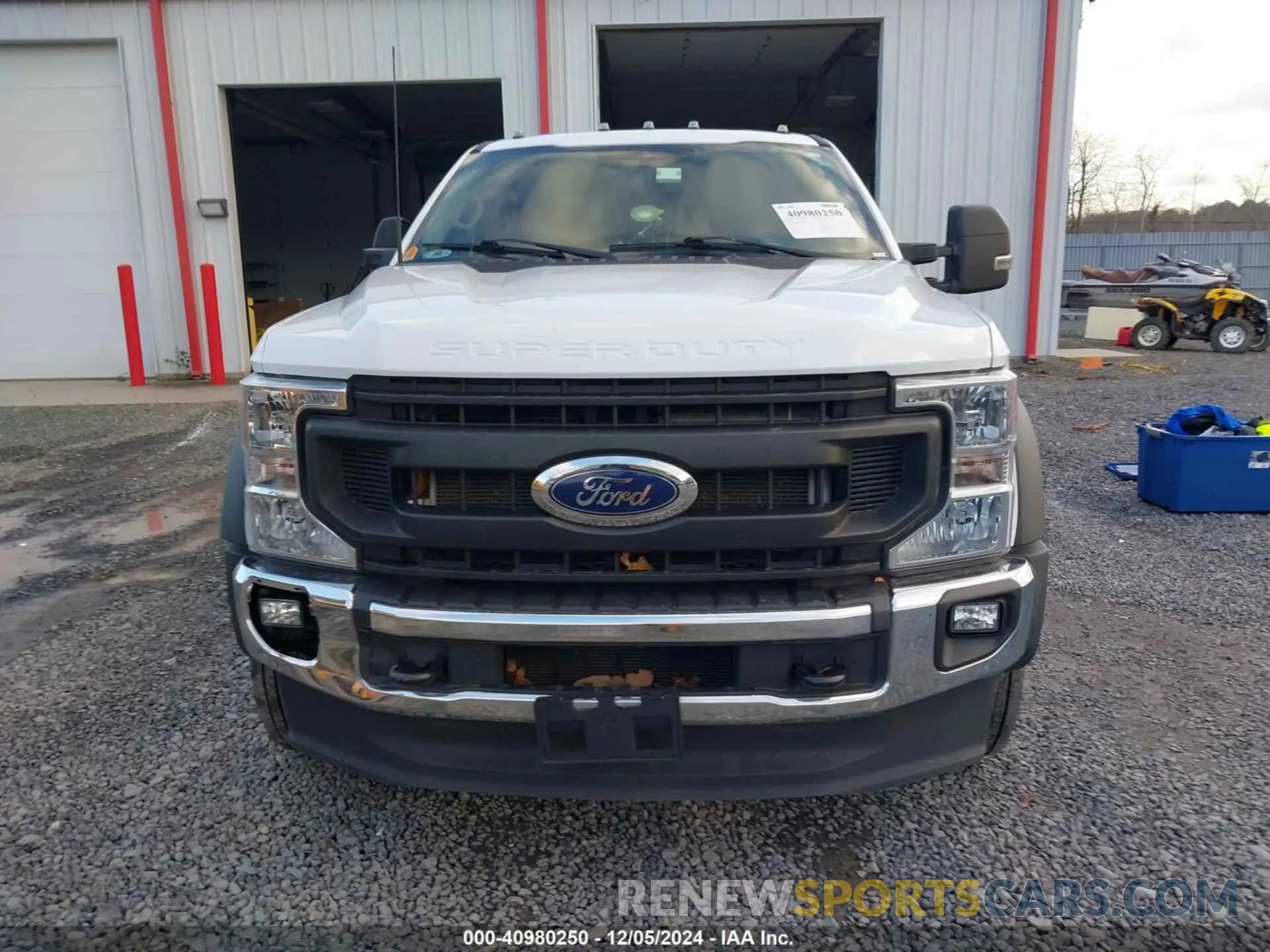 12 Photograph of a damaged car 1FT8W4DT9NEF18342 FORD F-450 2022