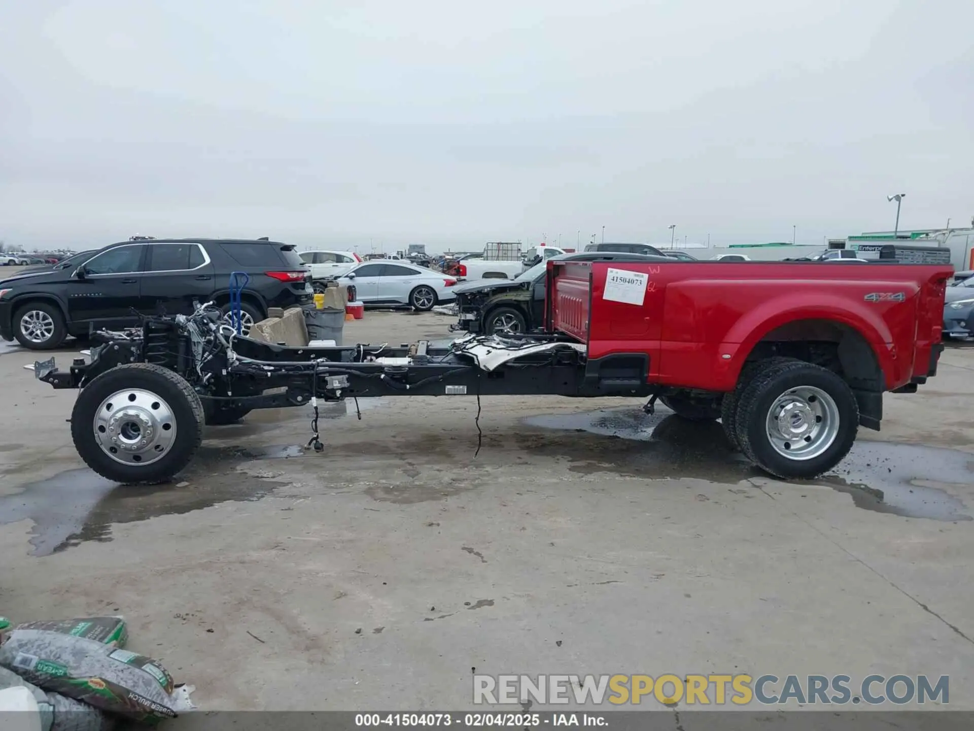 14 Photograph of a damaged car 1FT8W4DM8PED87917 FORD F-450 2023