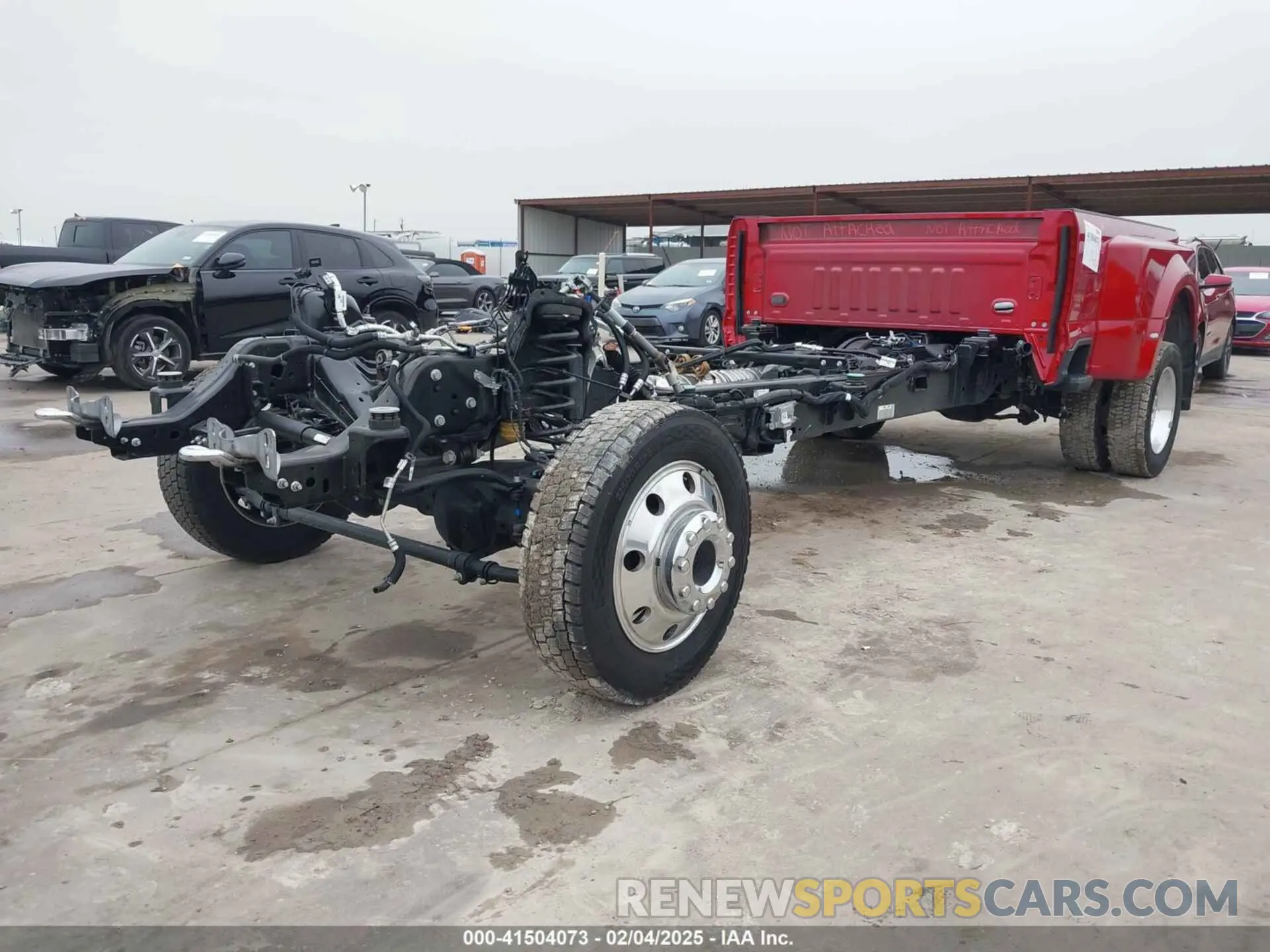 2 Photograph of a damaged car 1FT8W4DM8PED87917 FORD F-450 2023