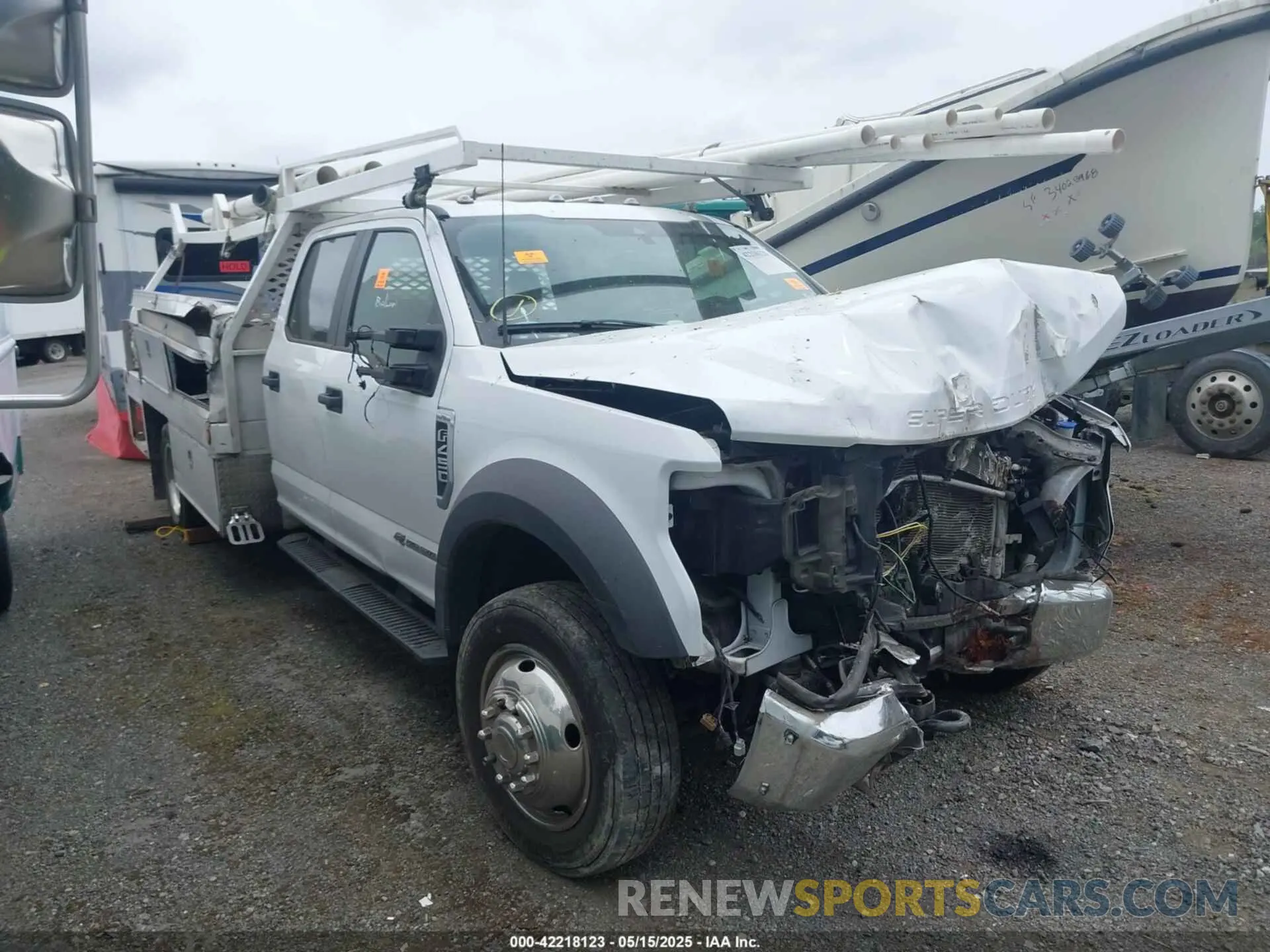 1 Photograph of a damaged car 1FD9W4HT4NEC48298 FORD F-450 CHASSIS 2022