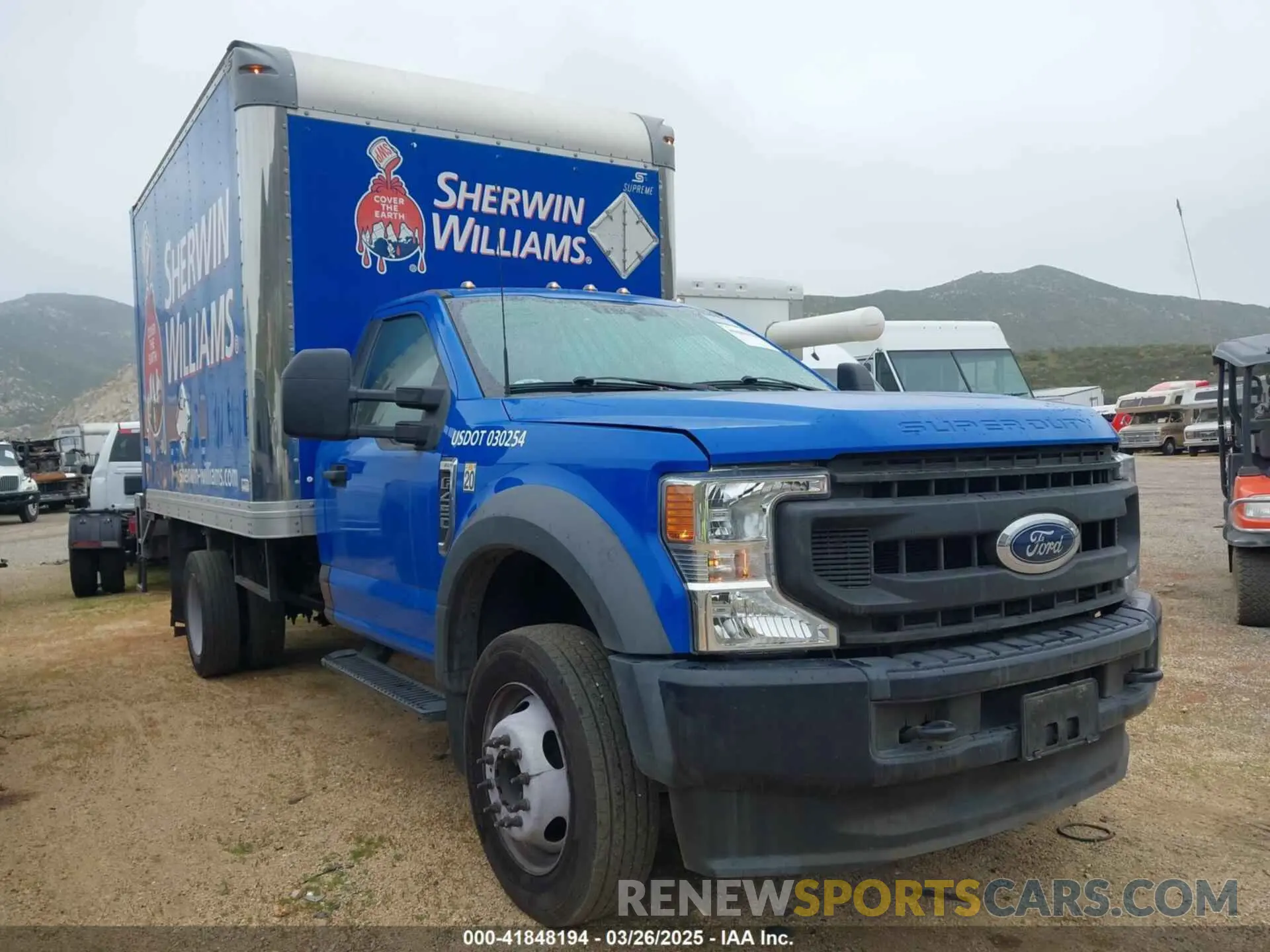 1 Photograph of a damaged car 1FDUF4GN2NED27644 FORD F-450 CHASSIS 2022