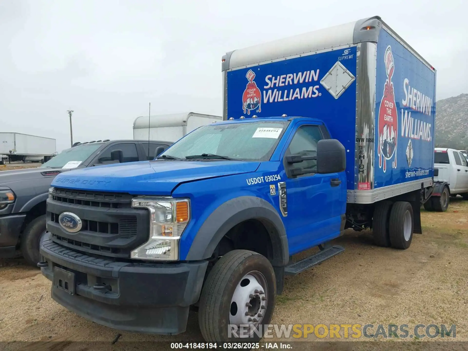 2 Photograph of a damaged car 1FDUF4GN2NED27644 FORD F-450 CHASSIS 2022
