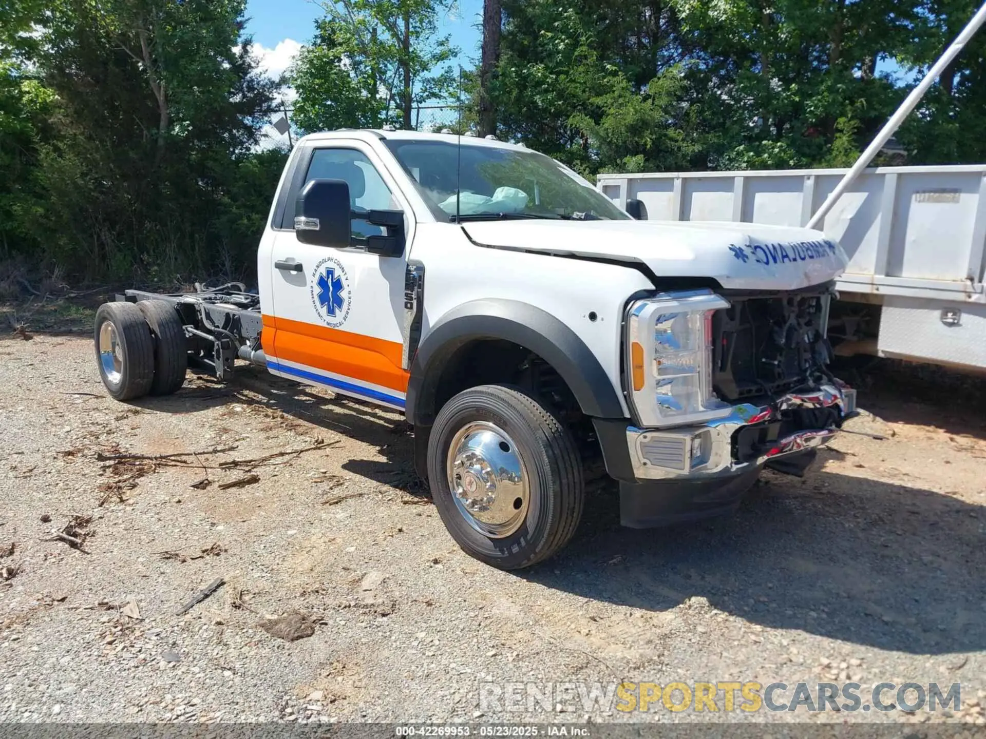1 Photograph of a damaged car 1FDUF4HTXPDA06103 FORD F-450 CHASSIS 2023