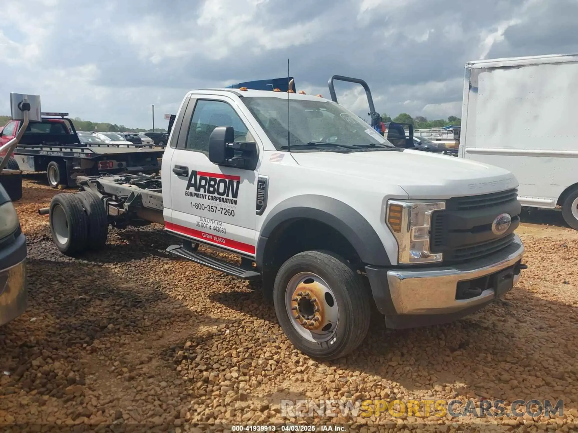 1 Photograph of a damaged car 1FDUF5GY3KDA01451 FORD F-550 CHASSIS 2019