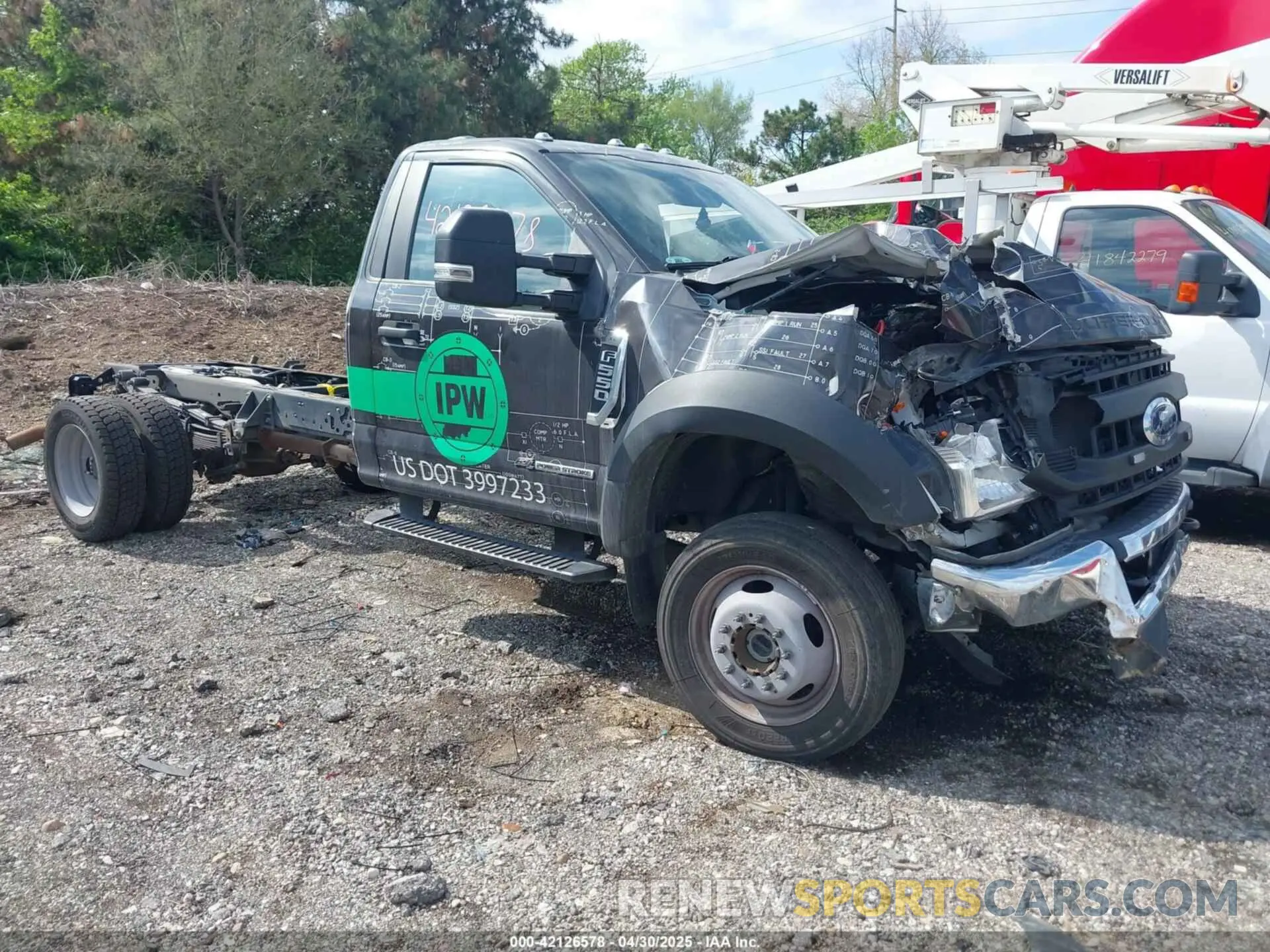 1 Photograph of a damaged car 1FDUF5HT2NEE52260 FORD F-550 CHASSIS 2022