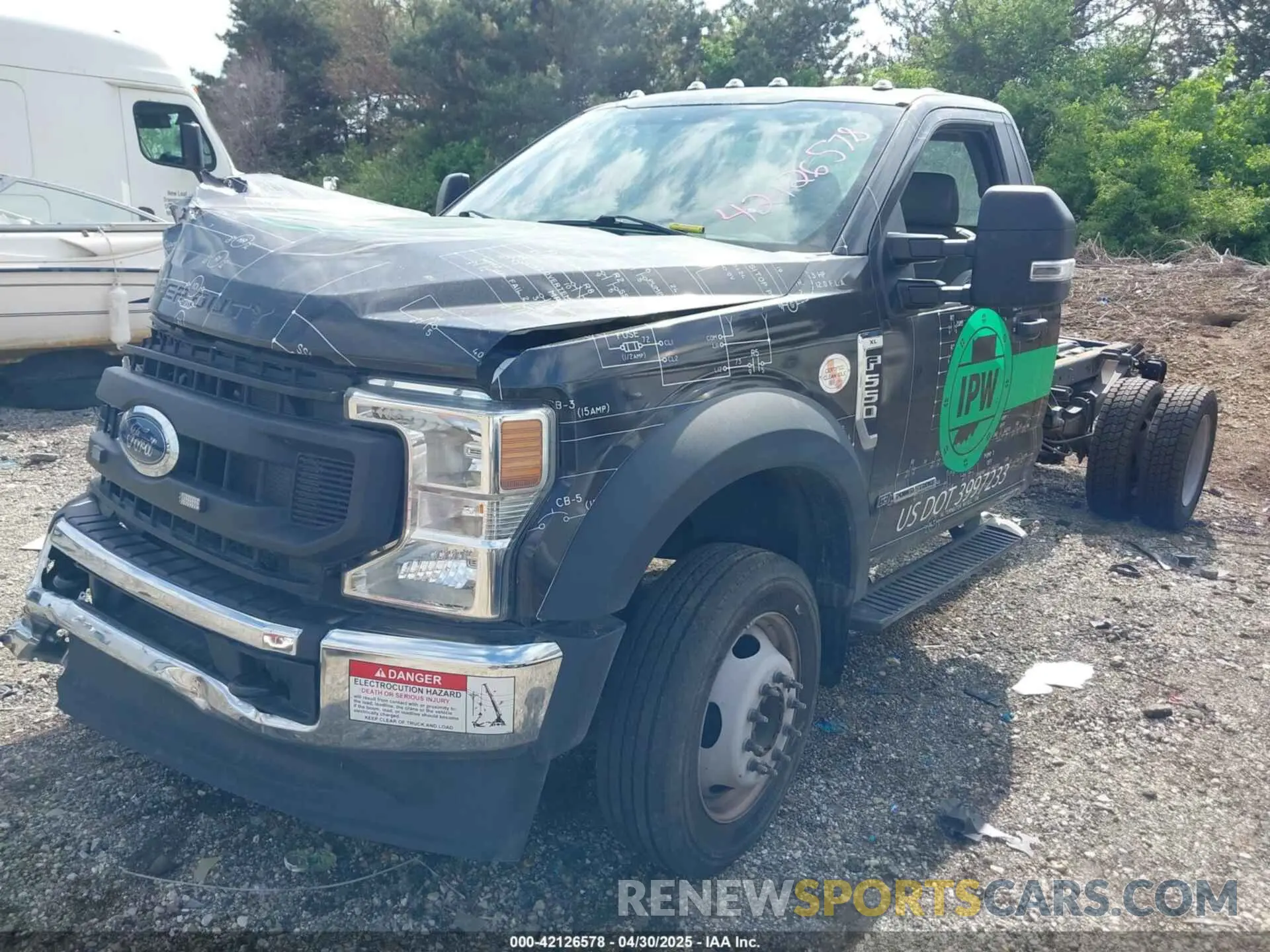 2 Photograph of a damaged car 1FDUF5HT2NEE52260 FORD F-550 CHASSIS 2022