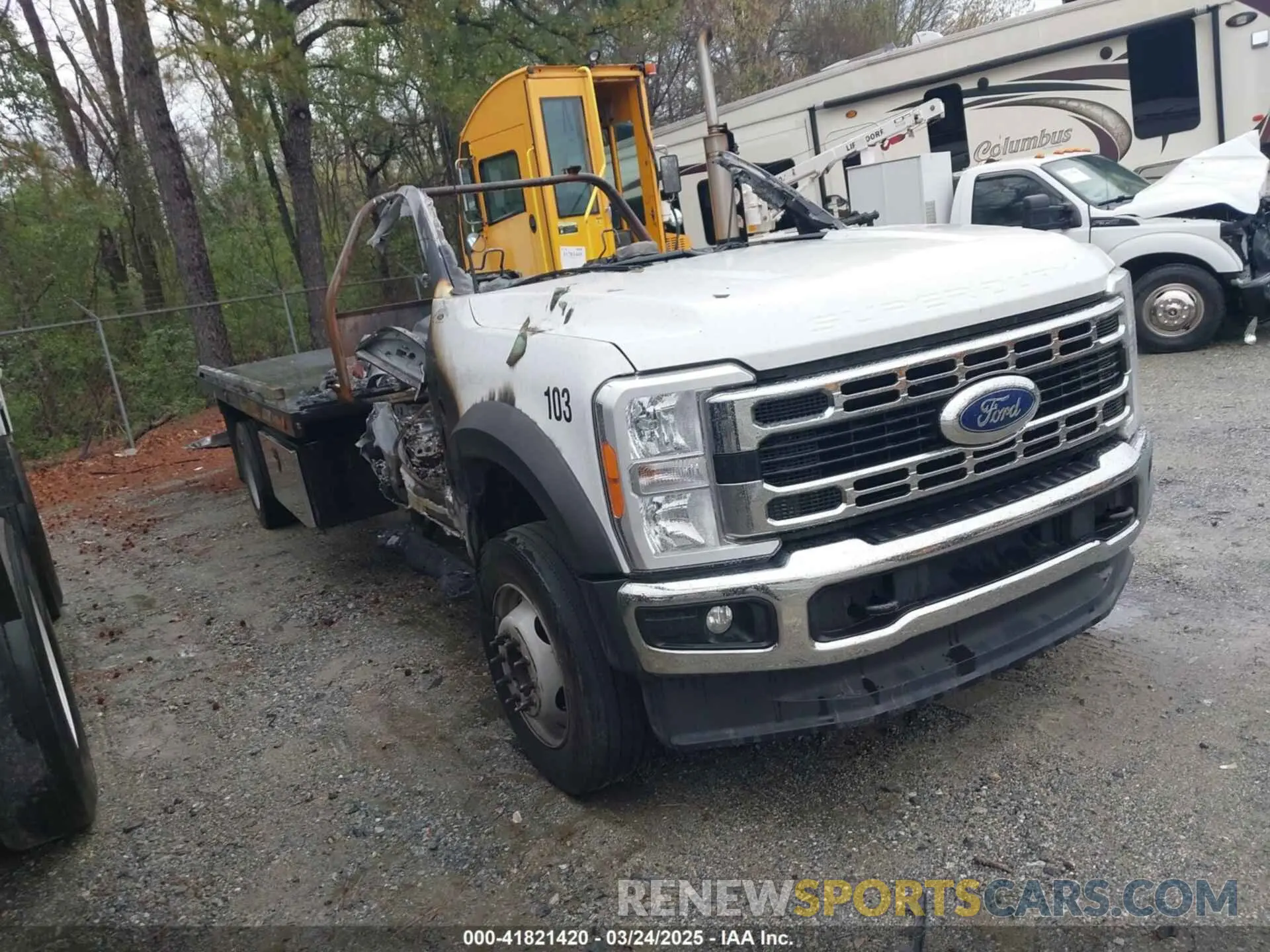 1 Photograph of a damaged car 1FDFF6KTXPDA02856 FORD F-600 CHASSIS 2023