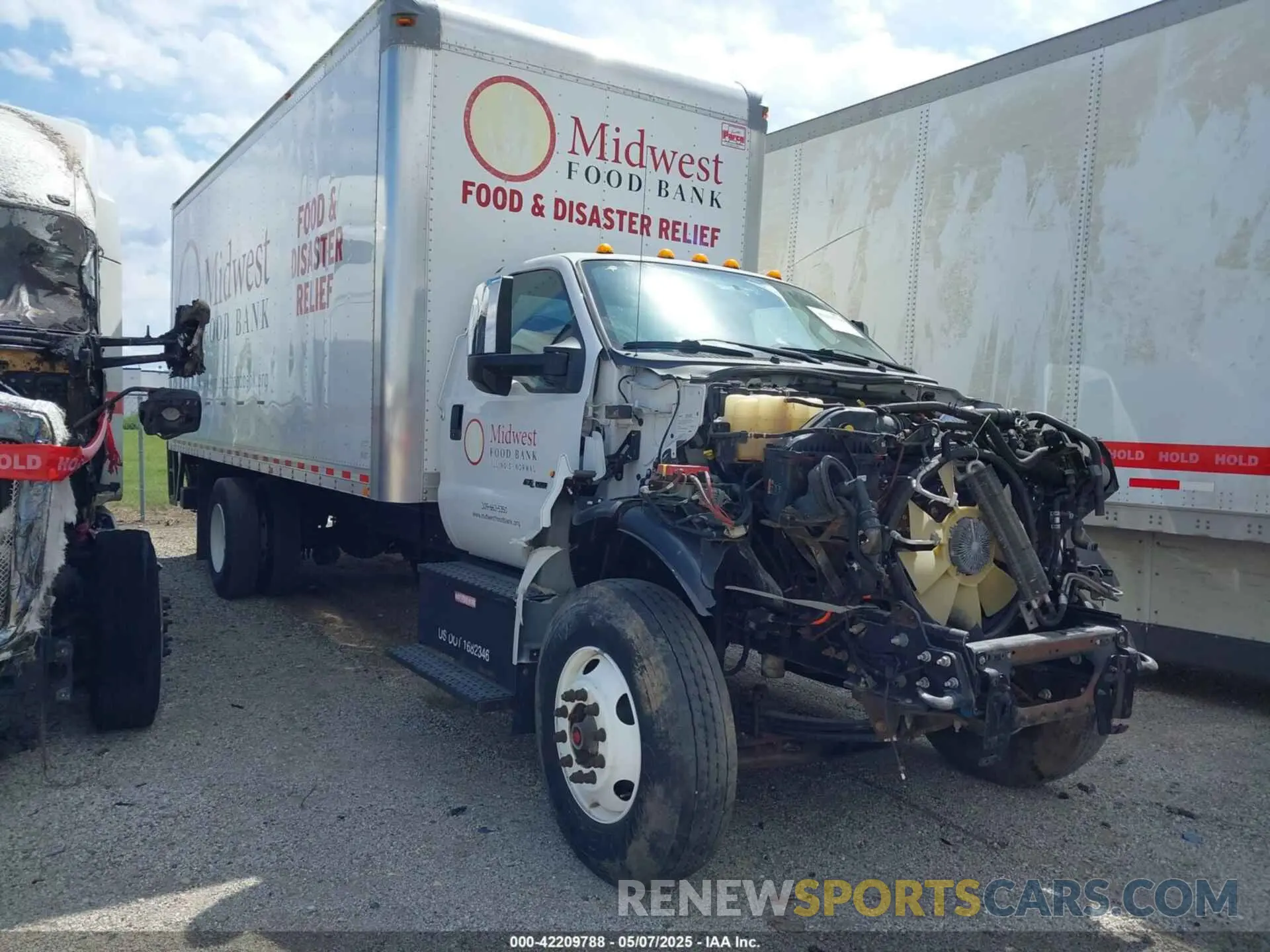 1 Photograph of a damaged car 1FDWF7DC2KDF10301 FORD F-750 DIESEL 2019