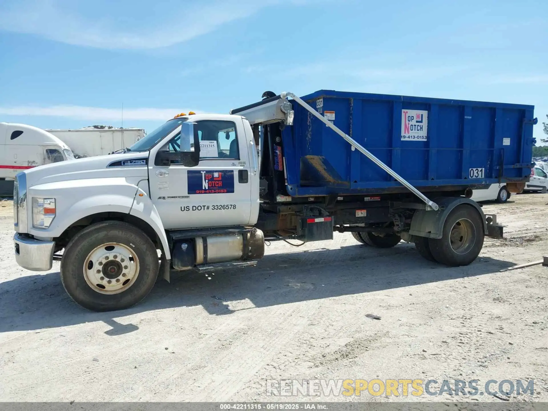 18 Photograph of a damaged car 1FDWF7DEHMDF00585 FORD F-750 DIESEL 2021