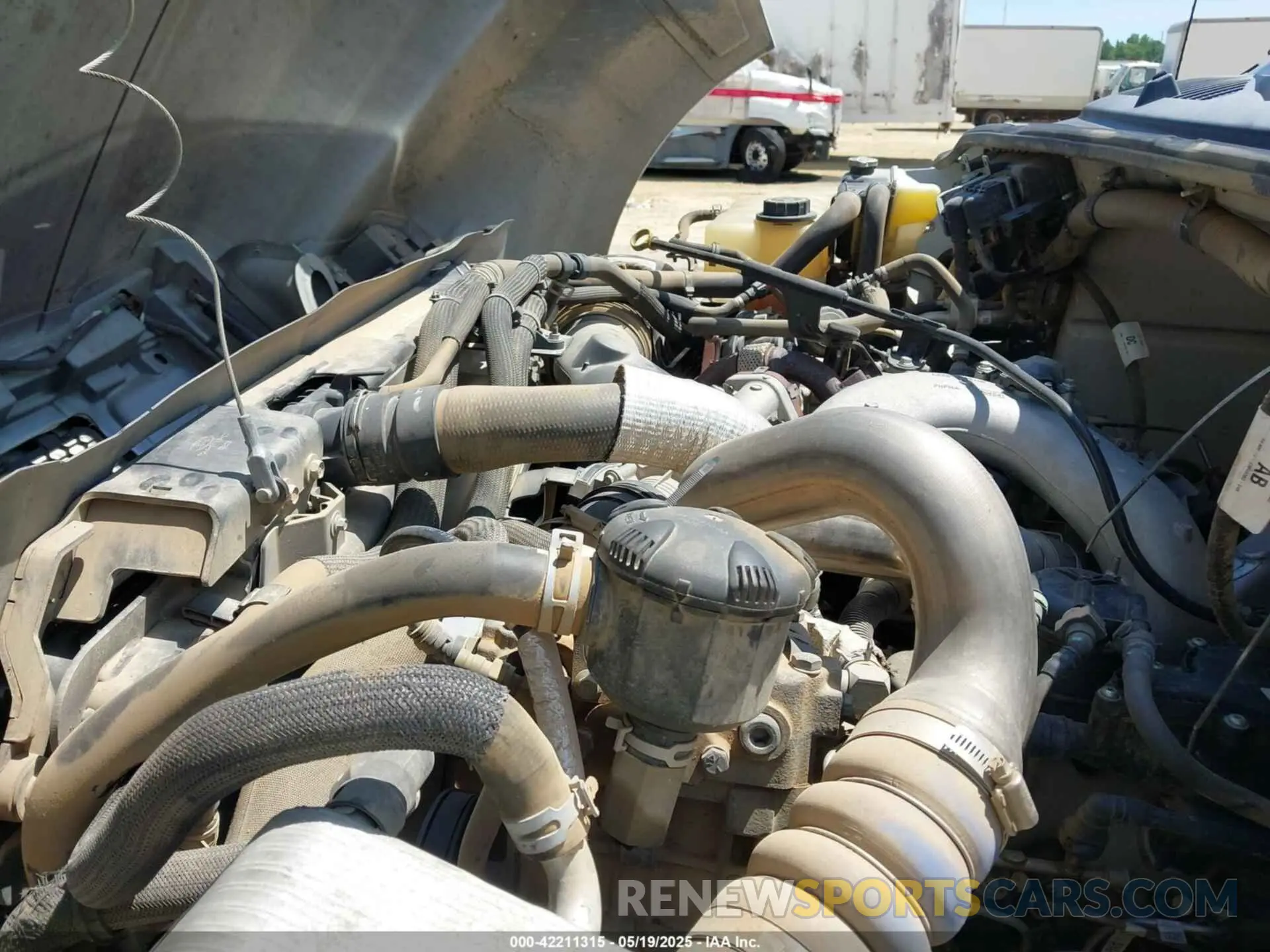 9 Photograph of a damaged car 1FDWF7DEHMDF00585 FORD F-750 DIESEL 2021